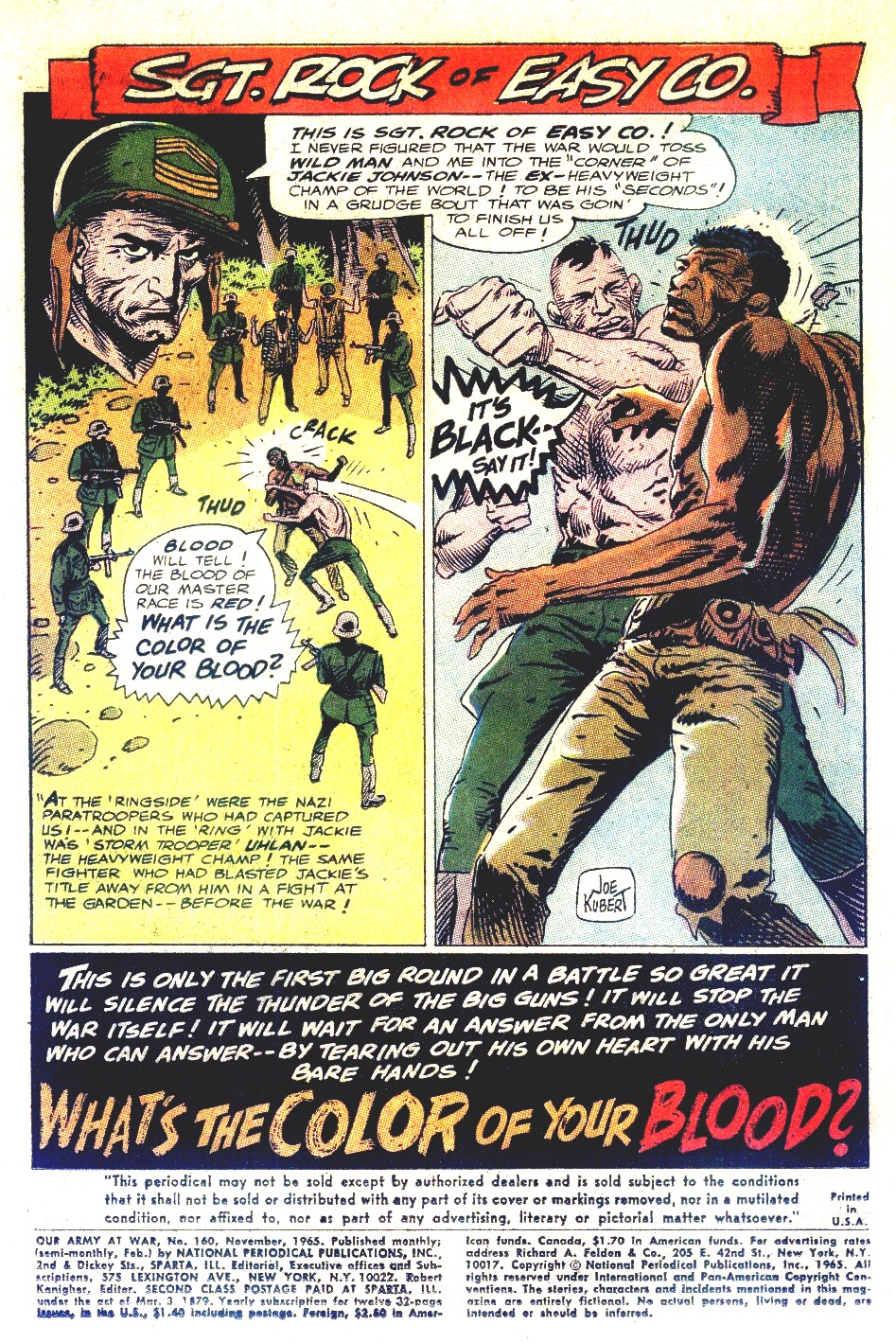 Read online Our Army at War (1952) comic -  Issue #160 - 3
