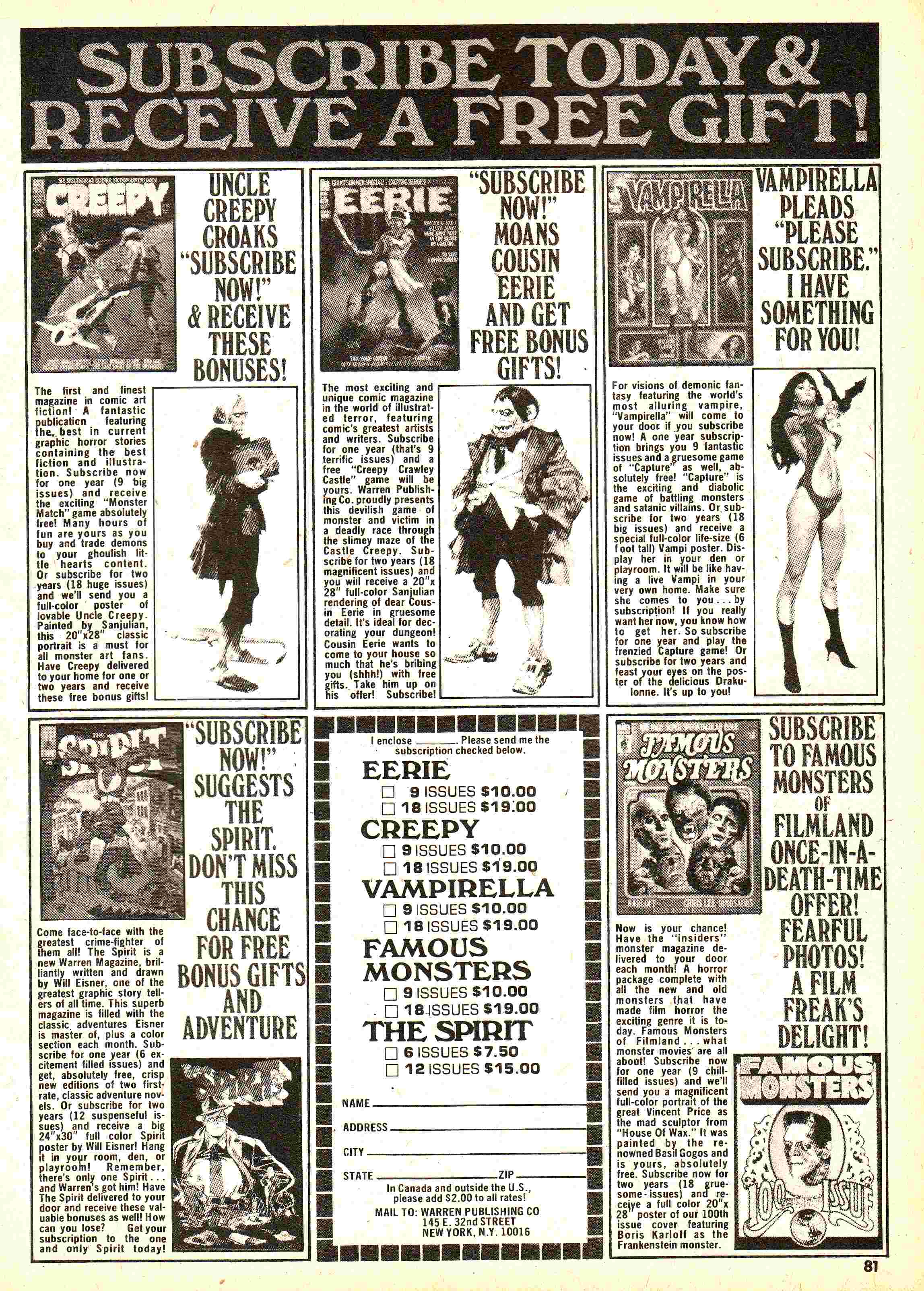 Read online Vampirella (1969) comic -  Issue #45 - 79