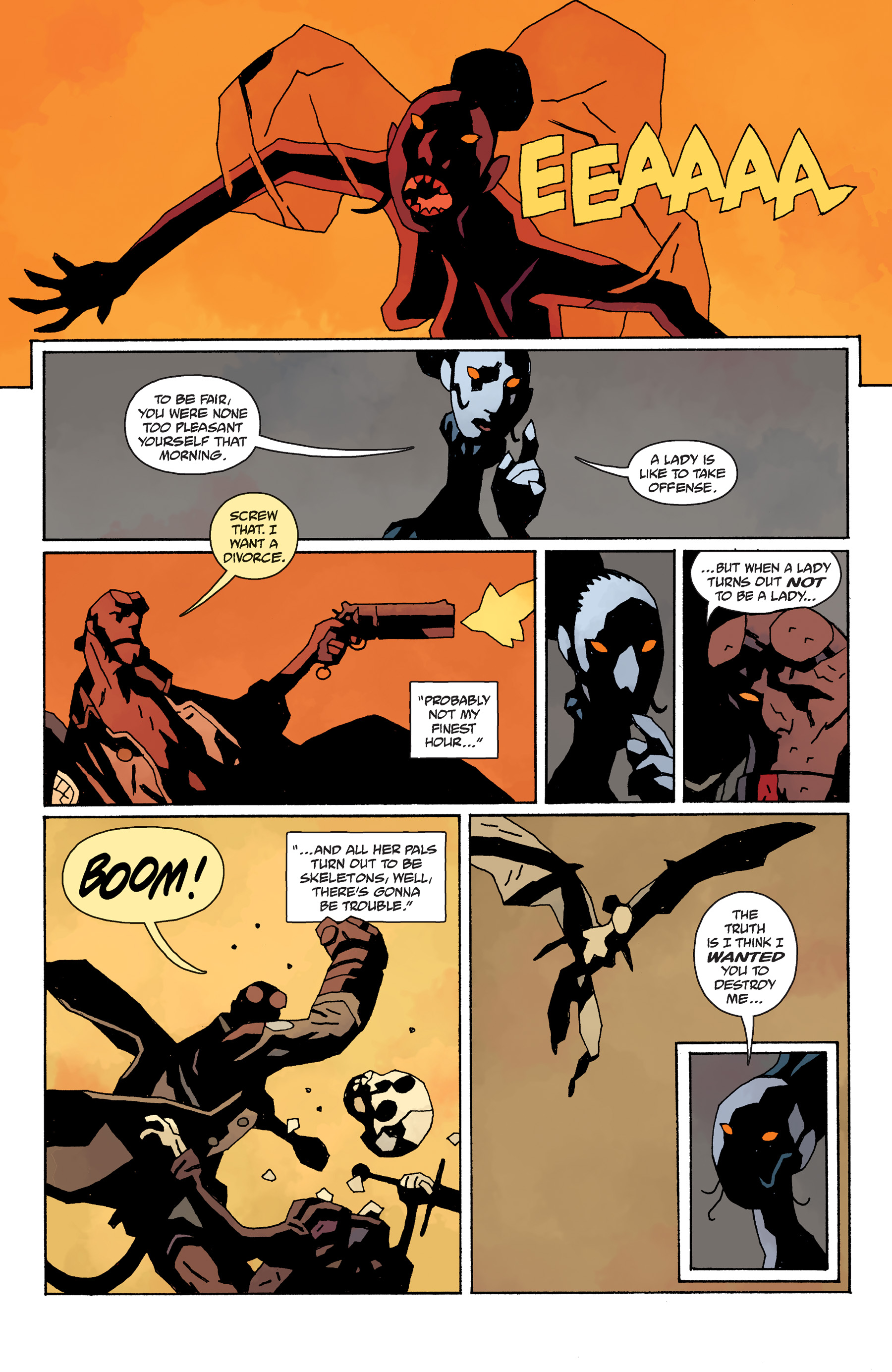 Read online Hellboy In Hell comic -  Issue #9 - 14