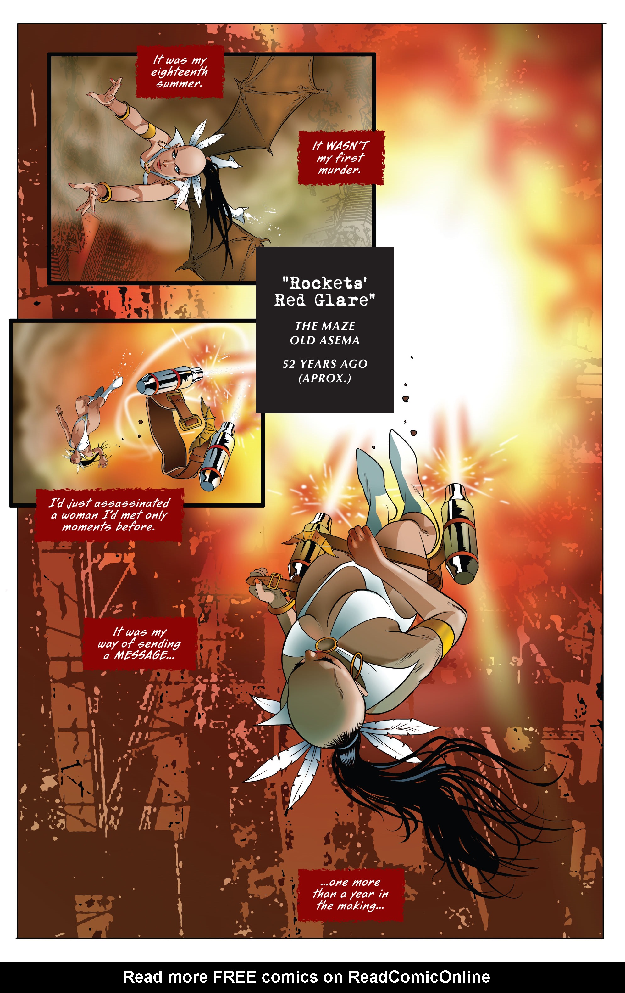 Read online Vampirella: Year One comic -  Issue #4 - 8
