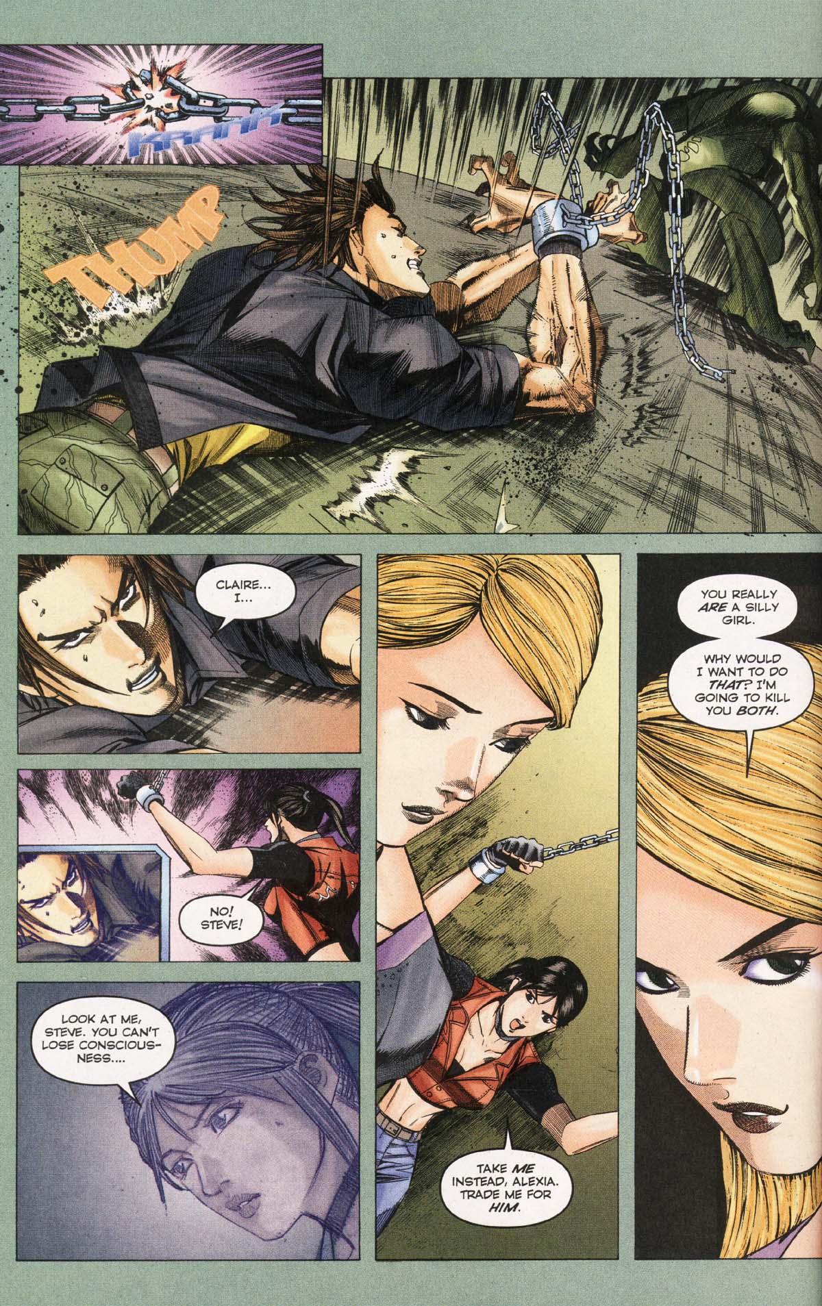 Read online Resident Evil Code: Veronica comic -  Issue #3 - 66