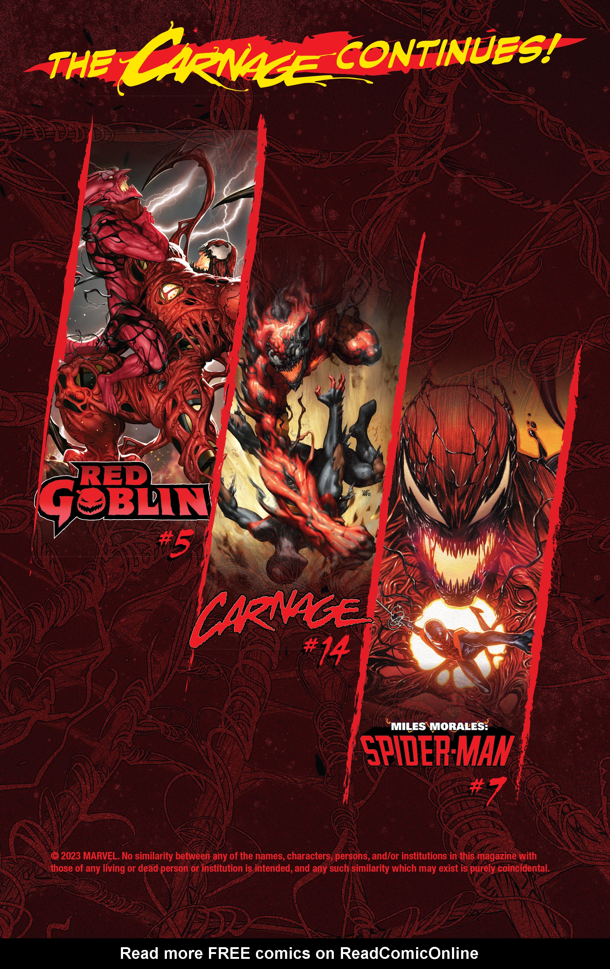 Read online Carnage (2022) comic -  Issue #13 - 22