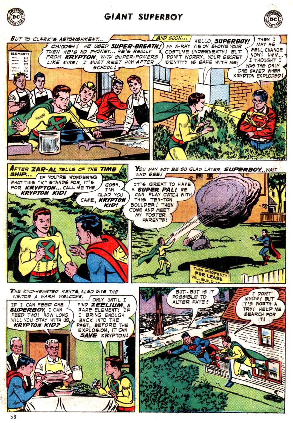 Read online Superboy (1949) comic -  Issue #129 - 54