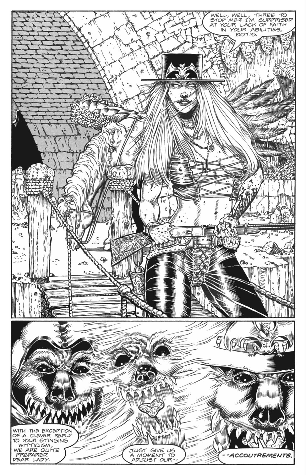 Read online Gunfighters in Hell comic -  Issue #4 - 19