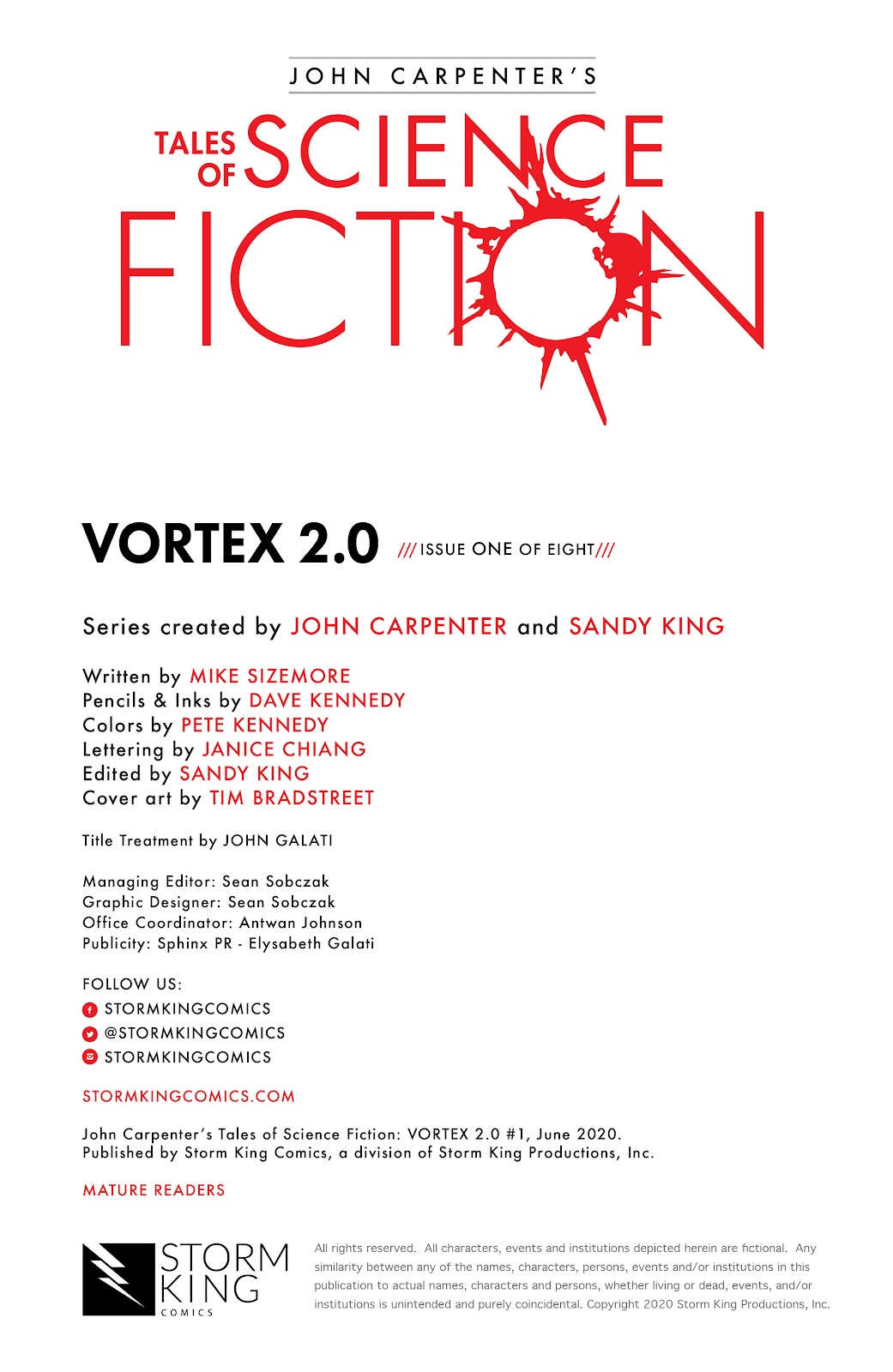 John Carpenter's Tales of Science Fiction: Vortex 2.0 issue 1 - Page 2