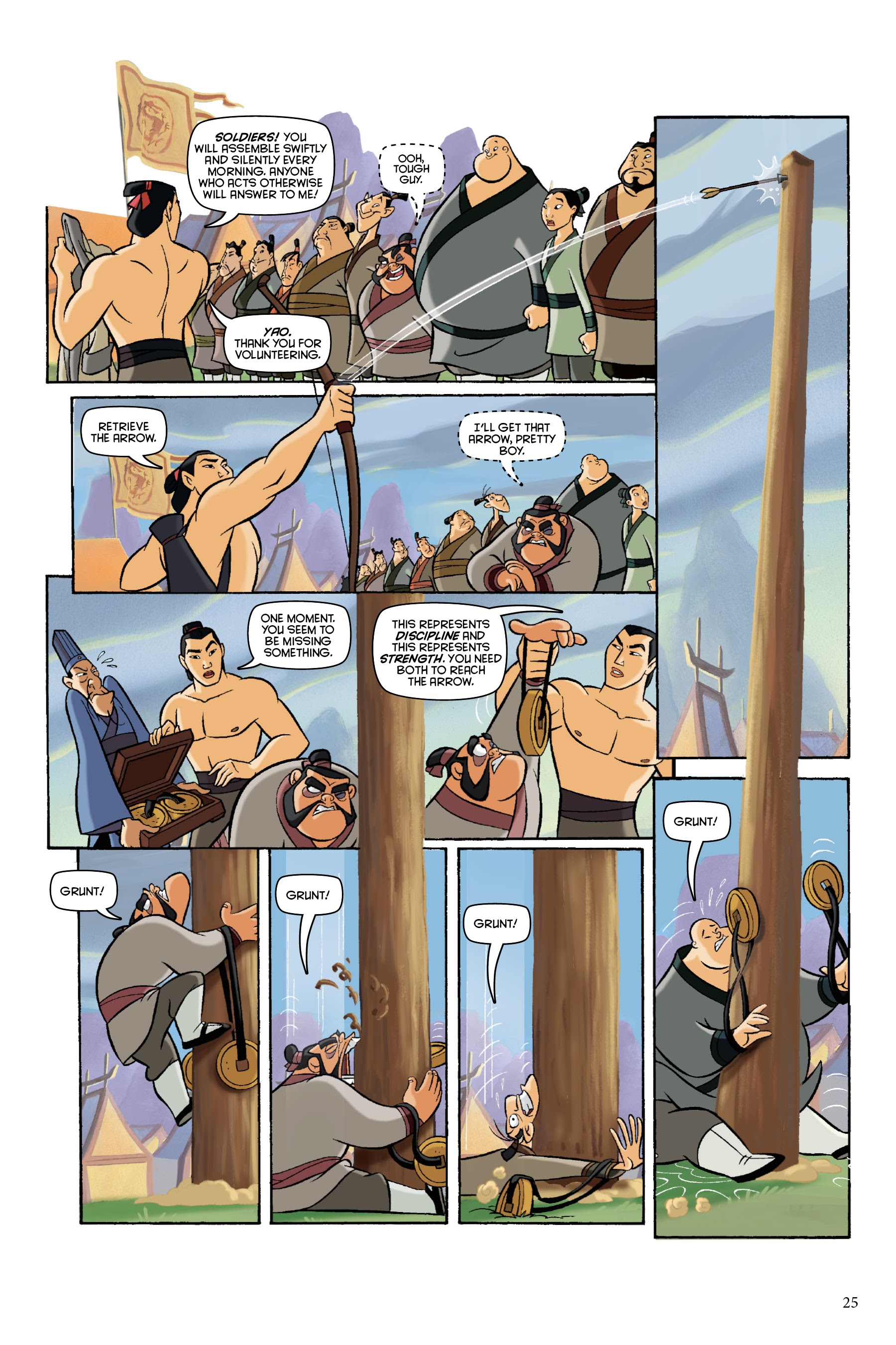 Read online Disney Mulan: The Story of the Movie in Comics comic -  Issue # TPB - 25
