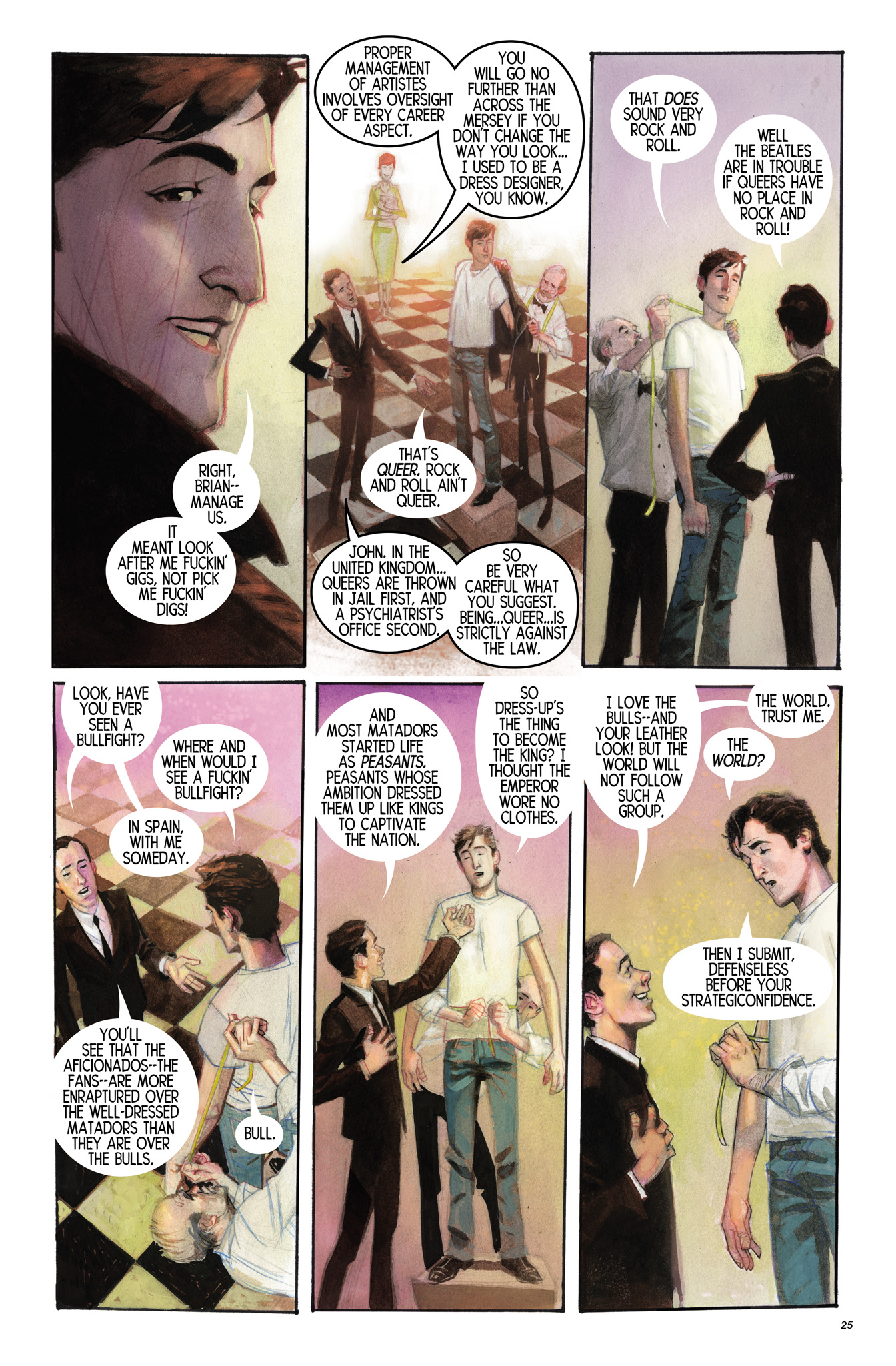 Read online The Fifth Beatle: The Brian Epstein Story comic -  Issue # TPB - 24