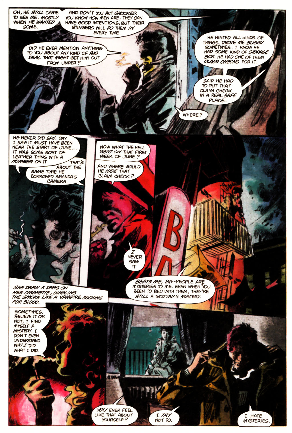 Read online Nathaniel Dusk II comic -  Issue #3 - 22