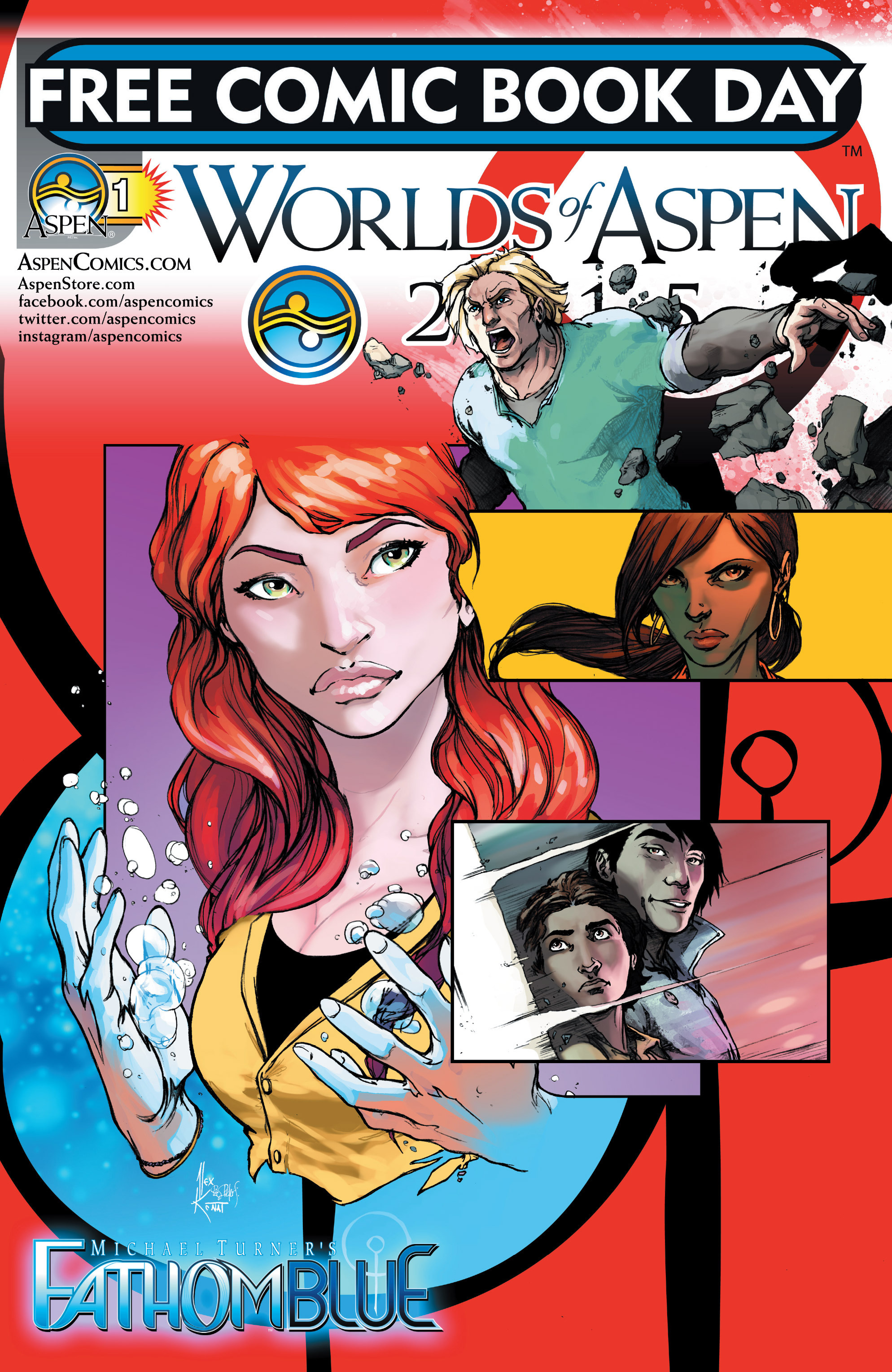 Read online Free Comic Book Day 2015 comic -  Issue # Worlds of Aspen - 18