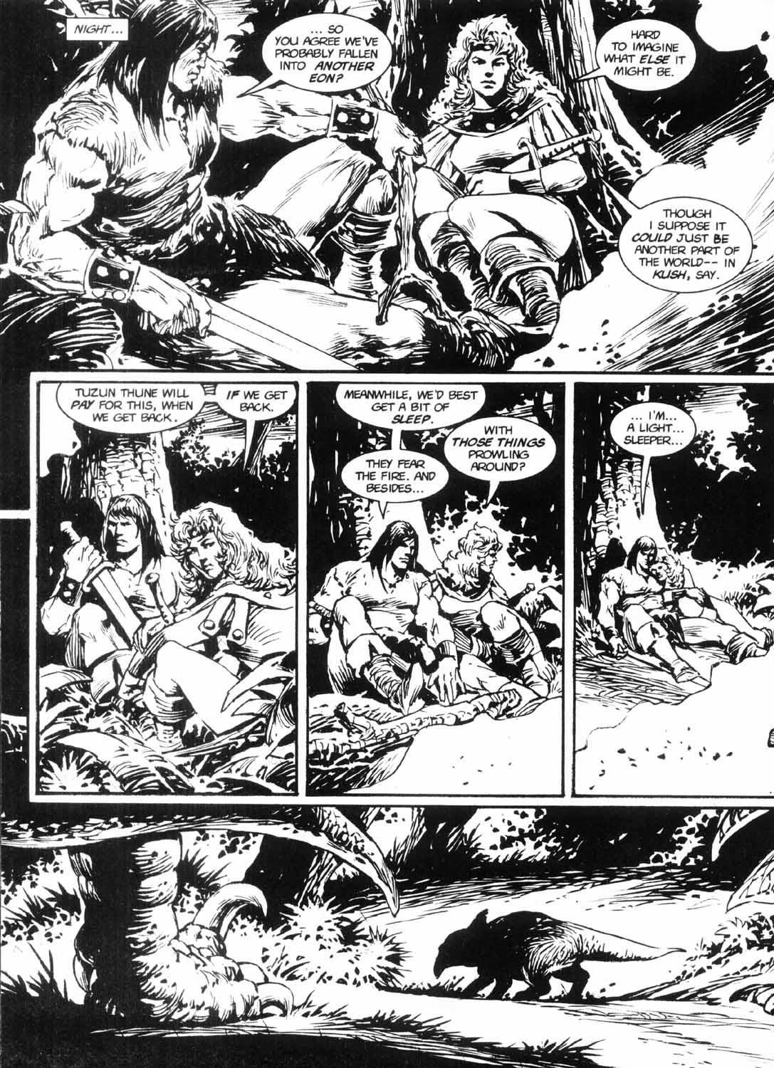 Read online The Savage Sword Of Conan comic -  Issue #224 - 53