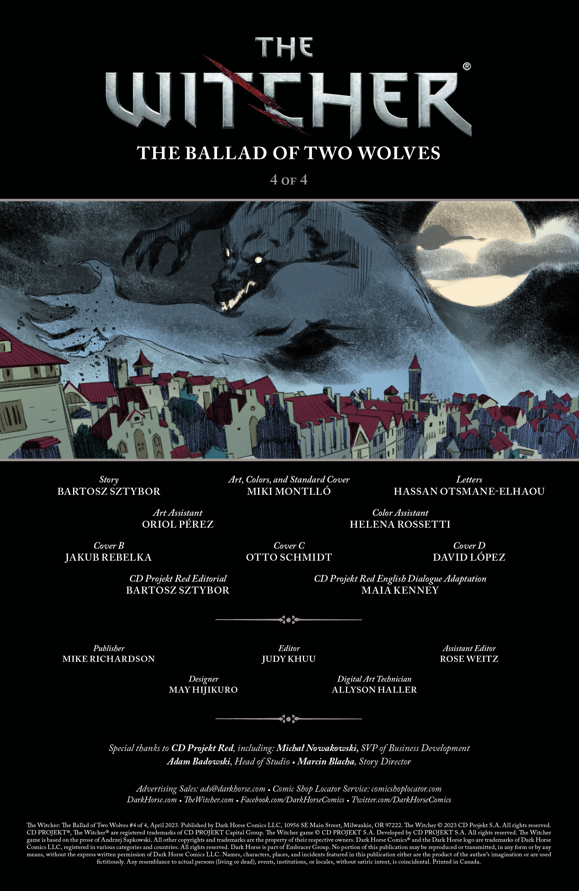 Read online The Witcher: The Ballad of Two Wolves comic -  Issue #4 - 2