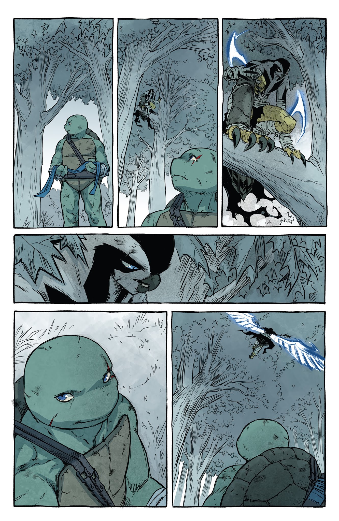 Read online Teenage Mutant Ninja Turtles: Macro-Series comic -  Issue #3 - 36