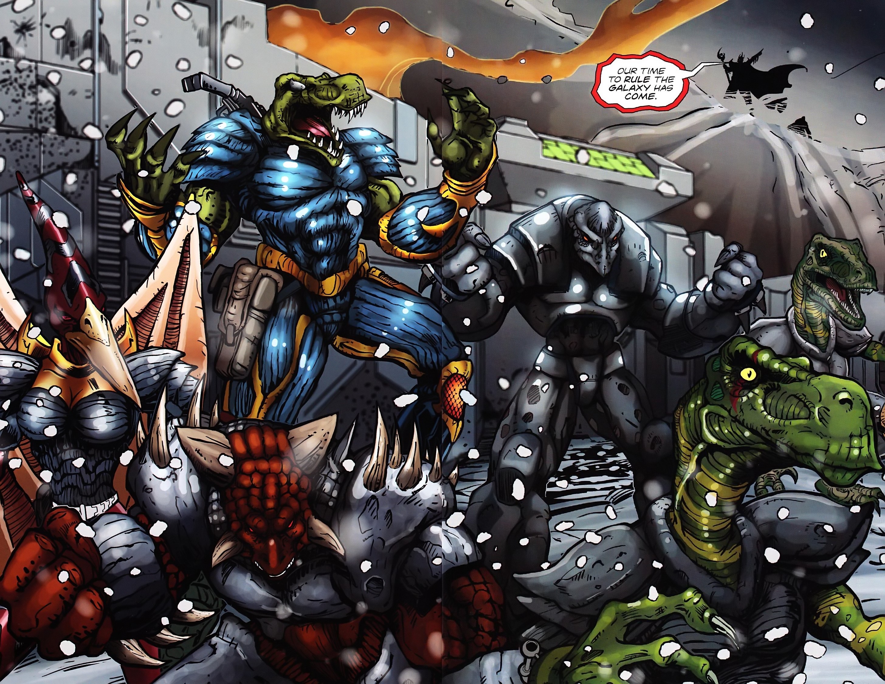 Read online Jurassic StrikeForce 5 comic -  Issue #1 - 9