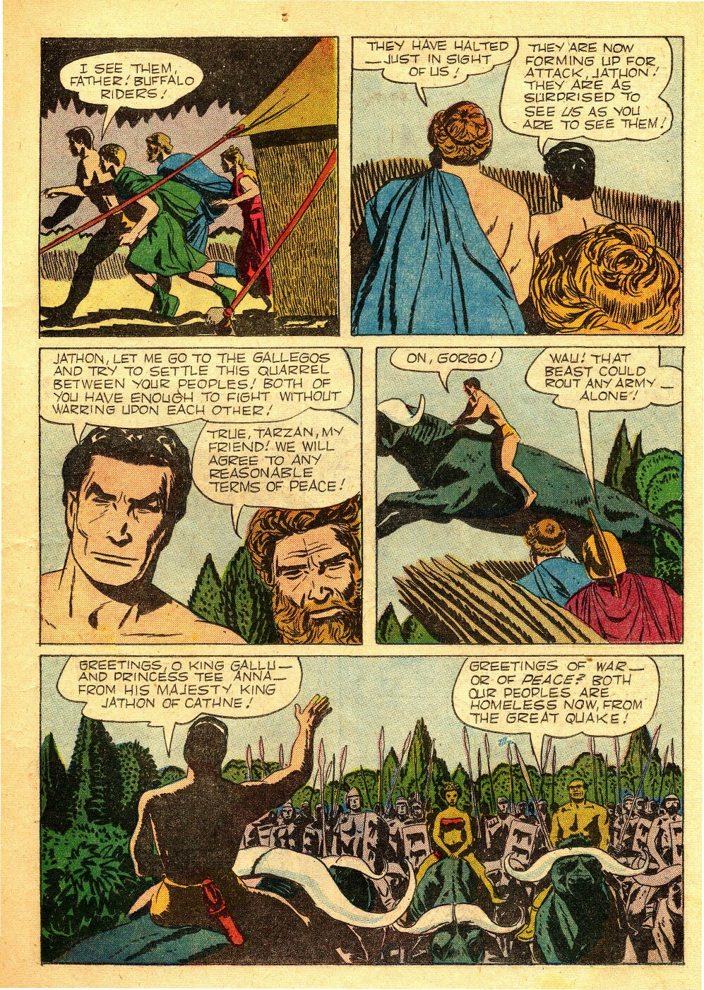 Read online Tarzan (1948) comic -  Issue #103 - 13