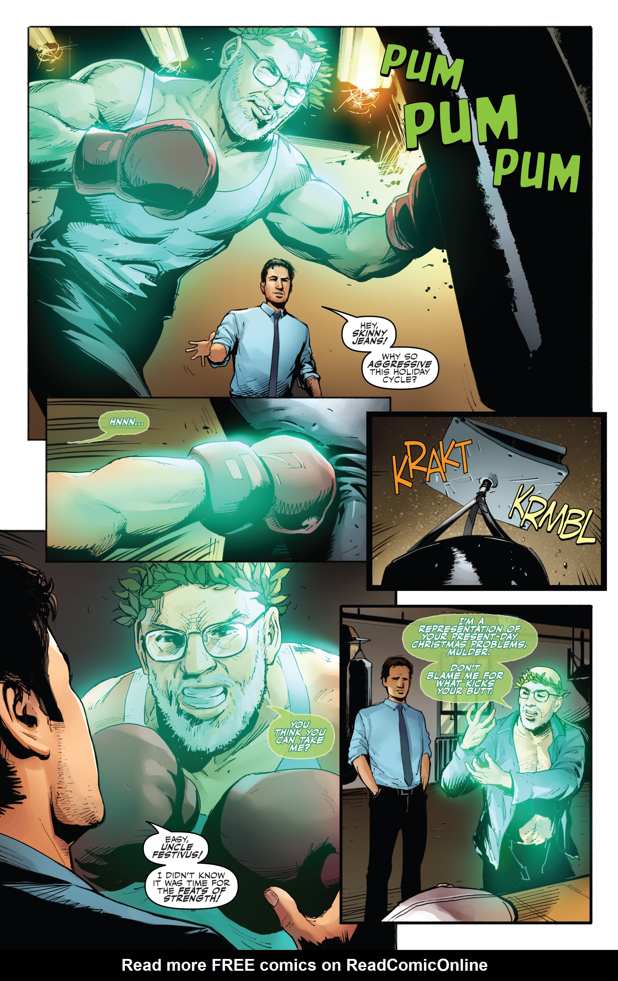 Read online The X-Files X-Mas Special comic -  Issue # Full - 26