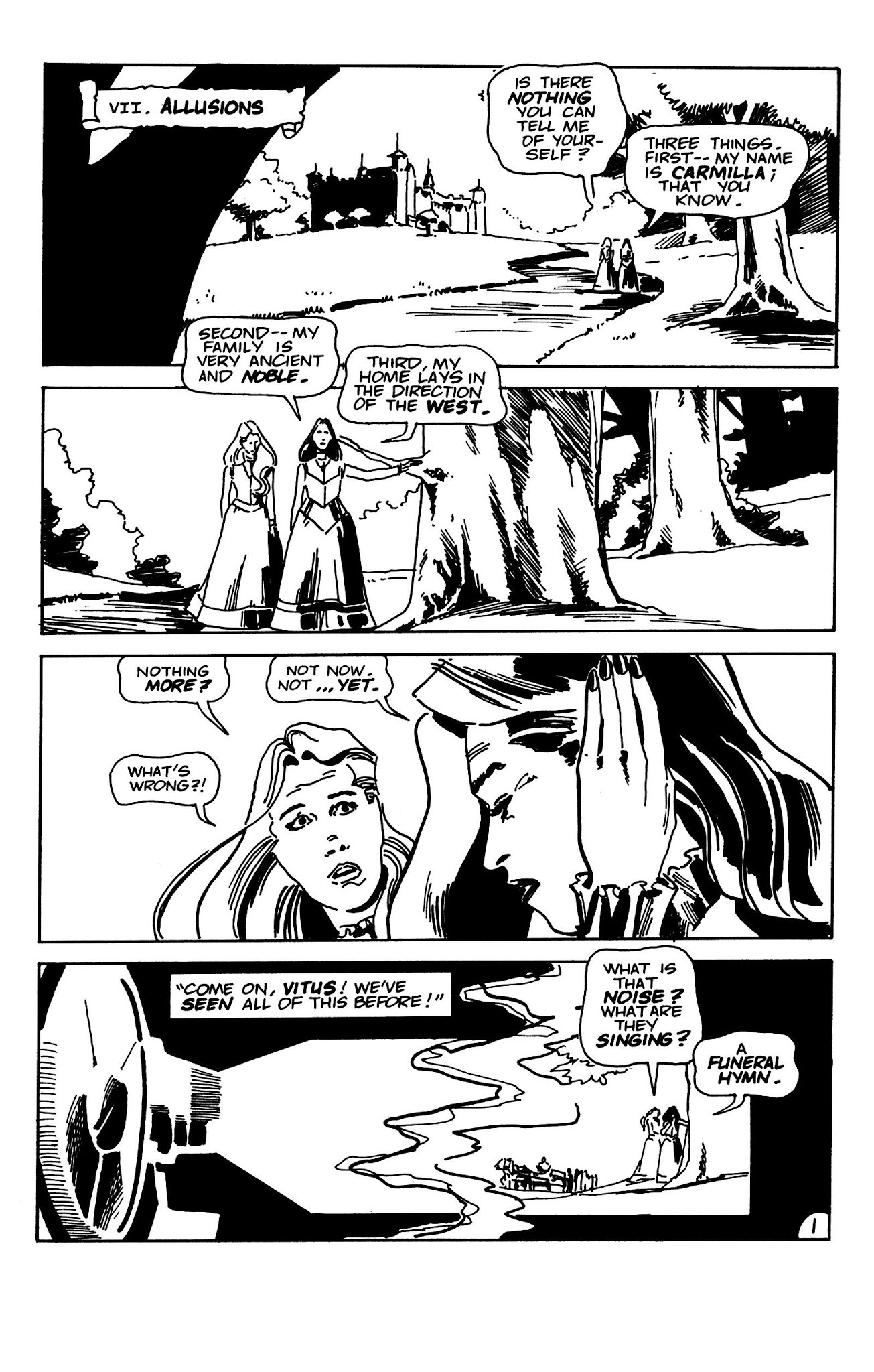 Read online Carmilla comic -  Issue #5 - 5