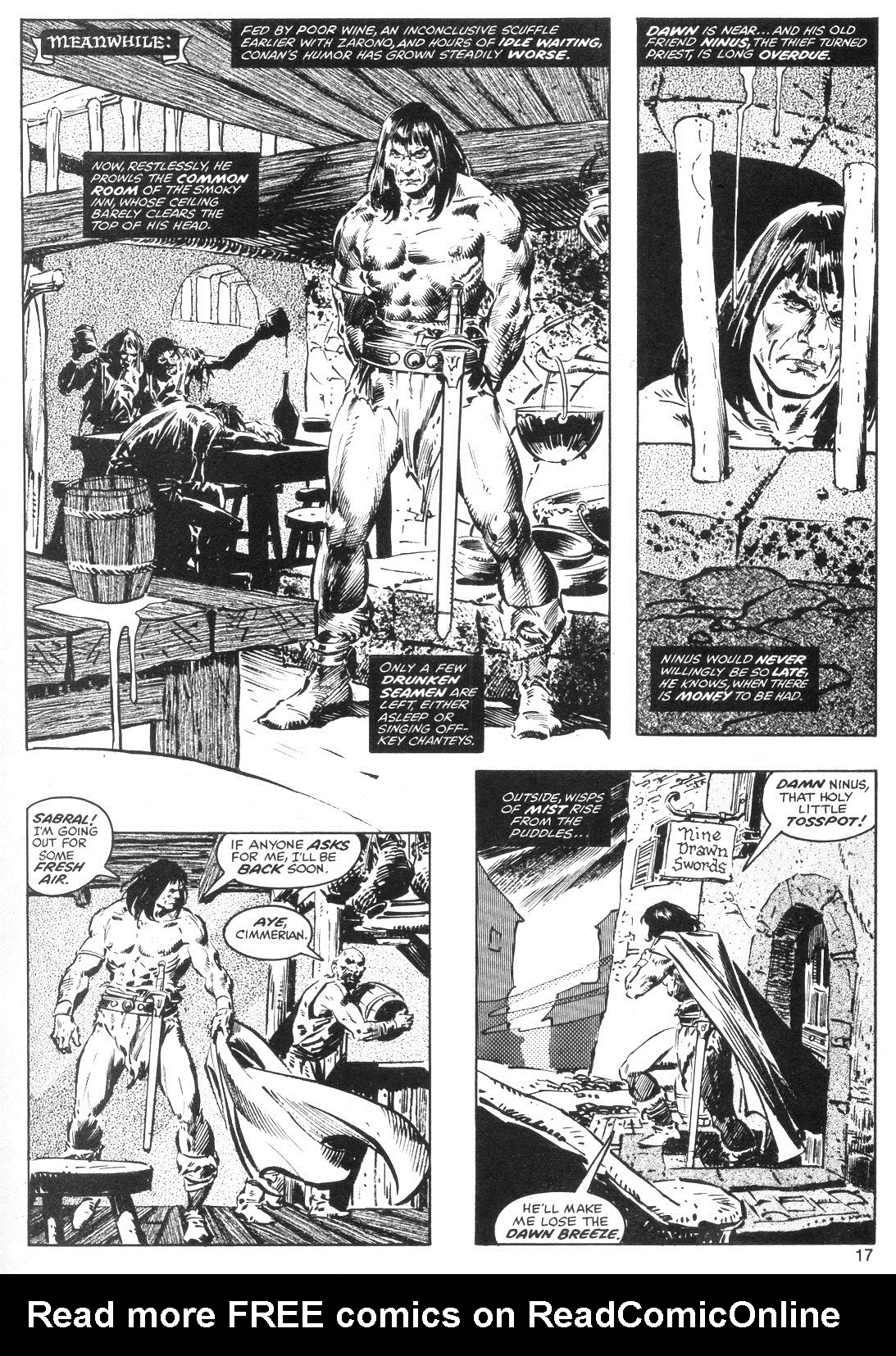 Read online The Savage Sword Of Conan comic -  Issue #40 - 17