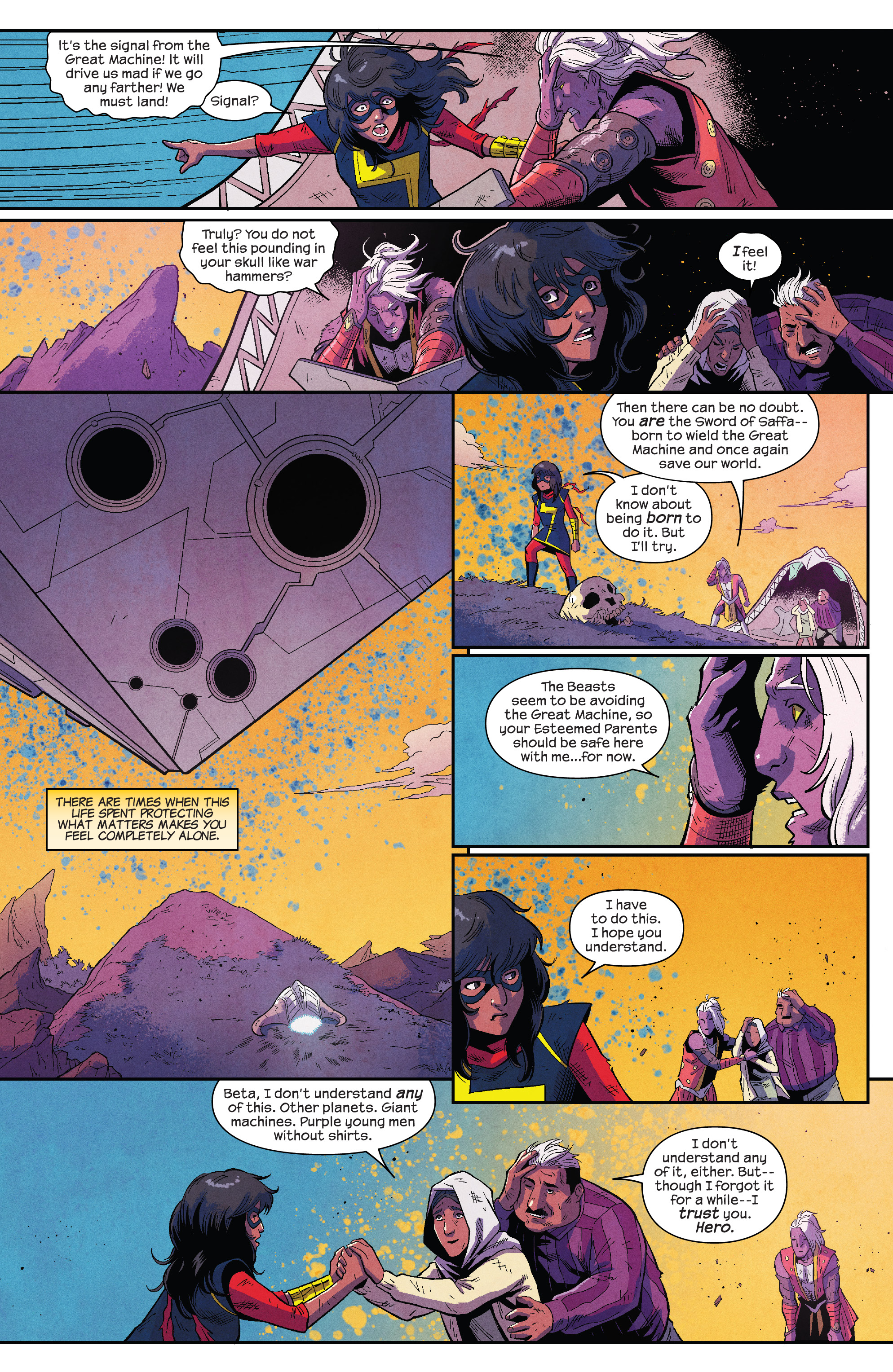 Read online Magnificent Ms. Marvel comic -  Issue #5 - 12