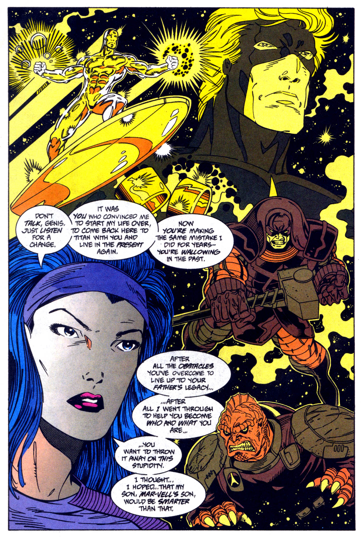 Read online Cosmic Powers comic -  Issue #4 - 11