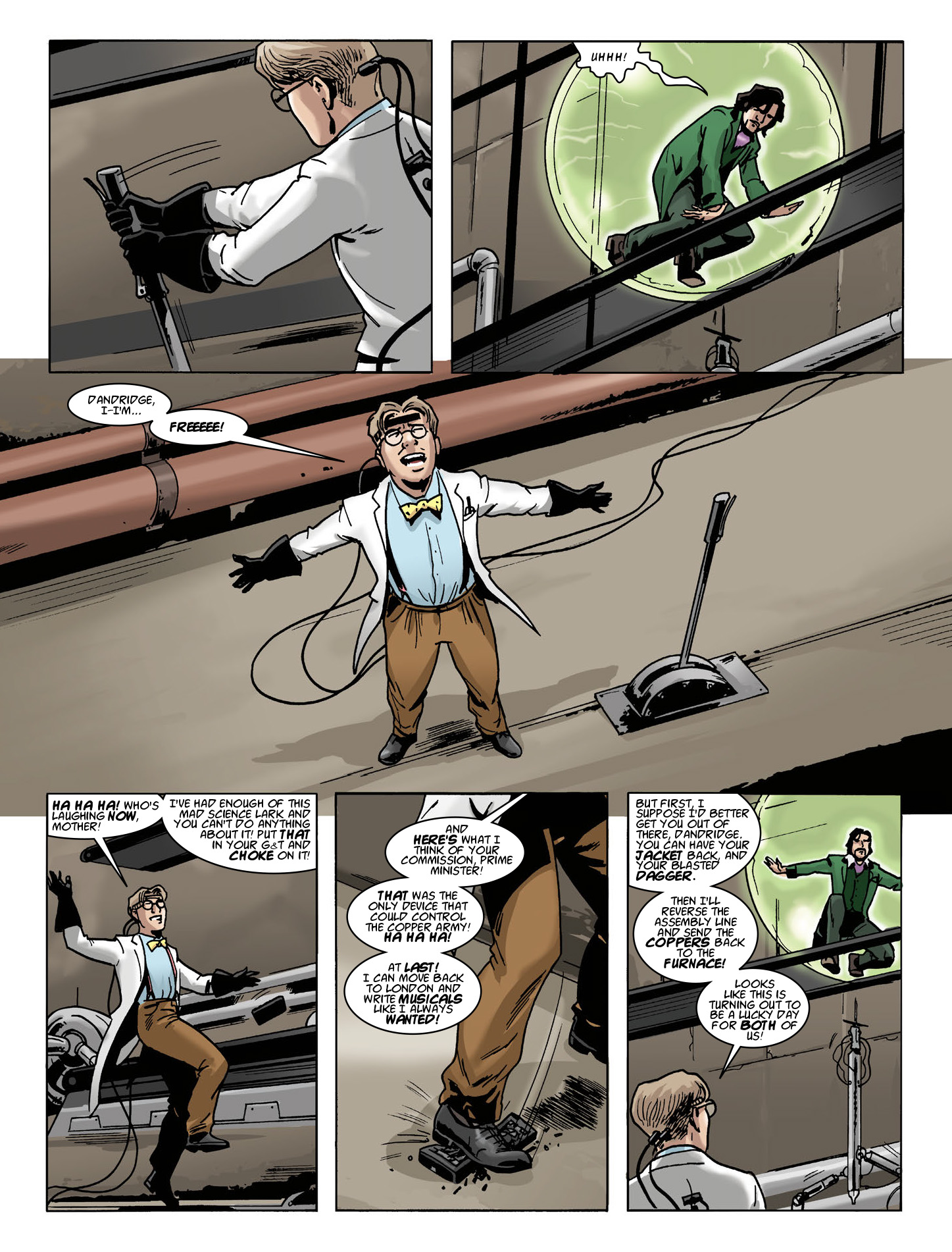 Read online Dandridge: Return of the Chap comic -  Issue # TPB - 100