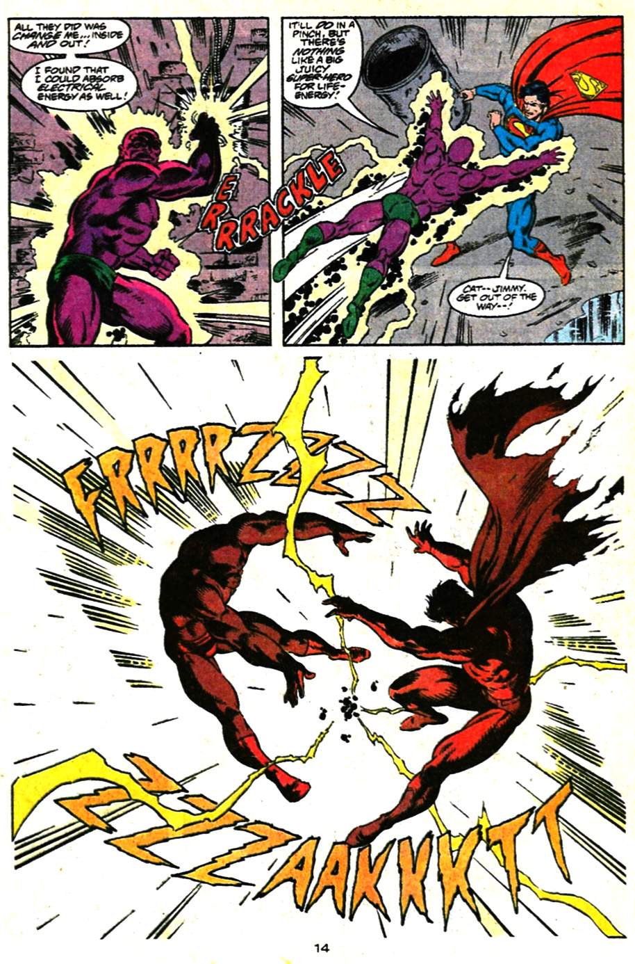 Read online Adventures of Superman (1987) comic -  Issue #482 - 15