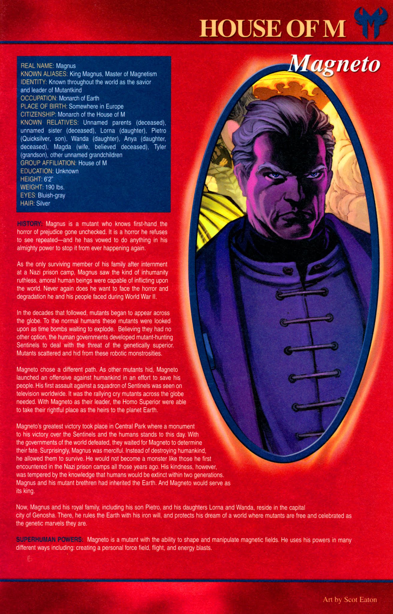Read online Secrets of the House of M comic -  Issue # Full - 6