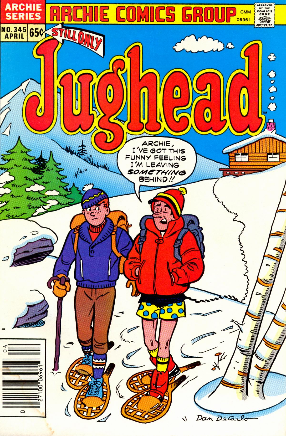 Read online Jughead (1965) comic -  Issue #345 - 1