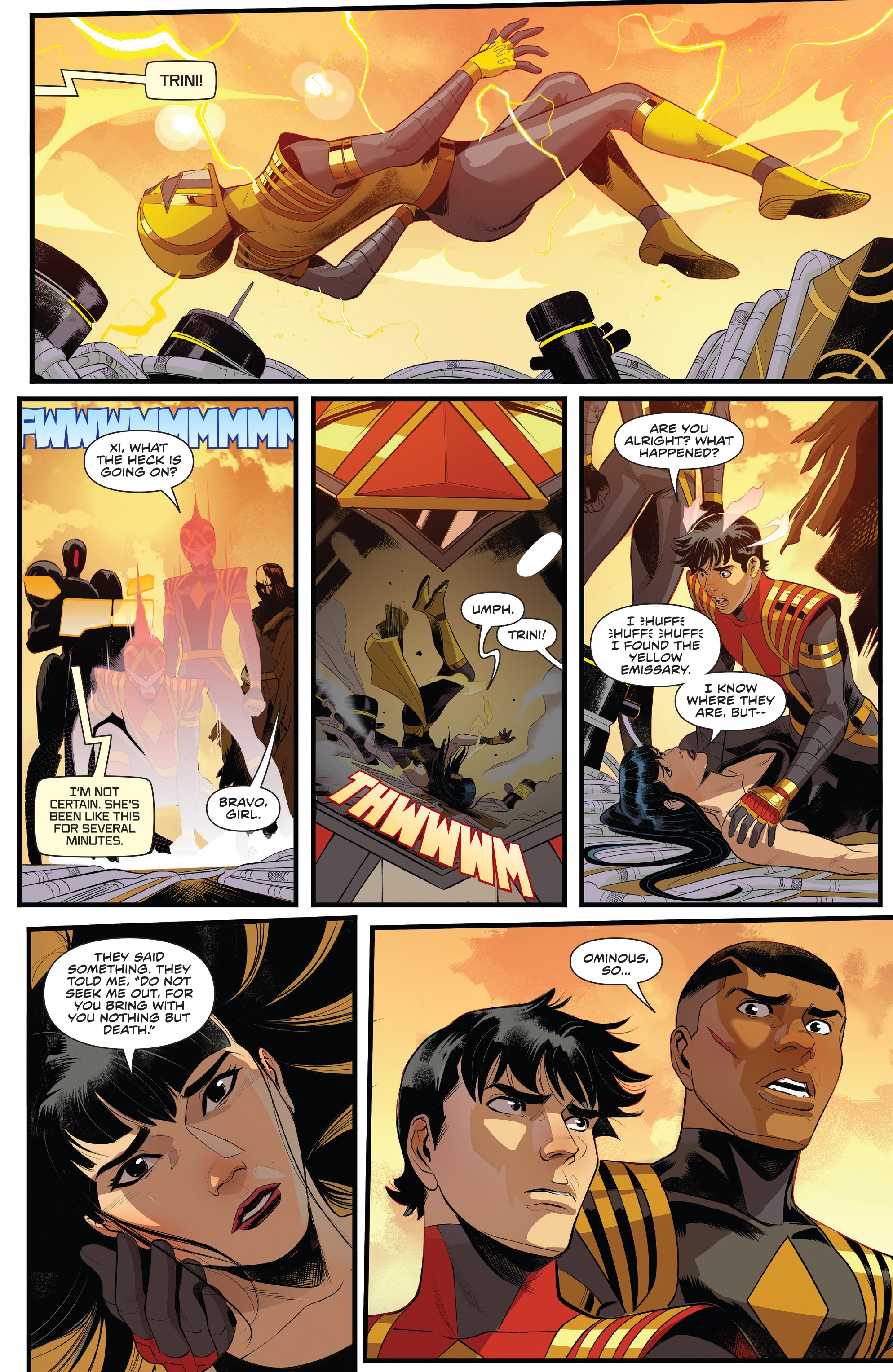 Read online Power Rangers comic -  Issue #9 - 21