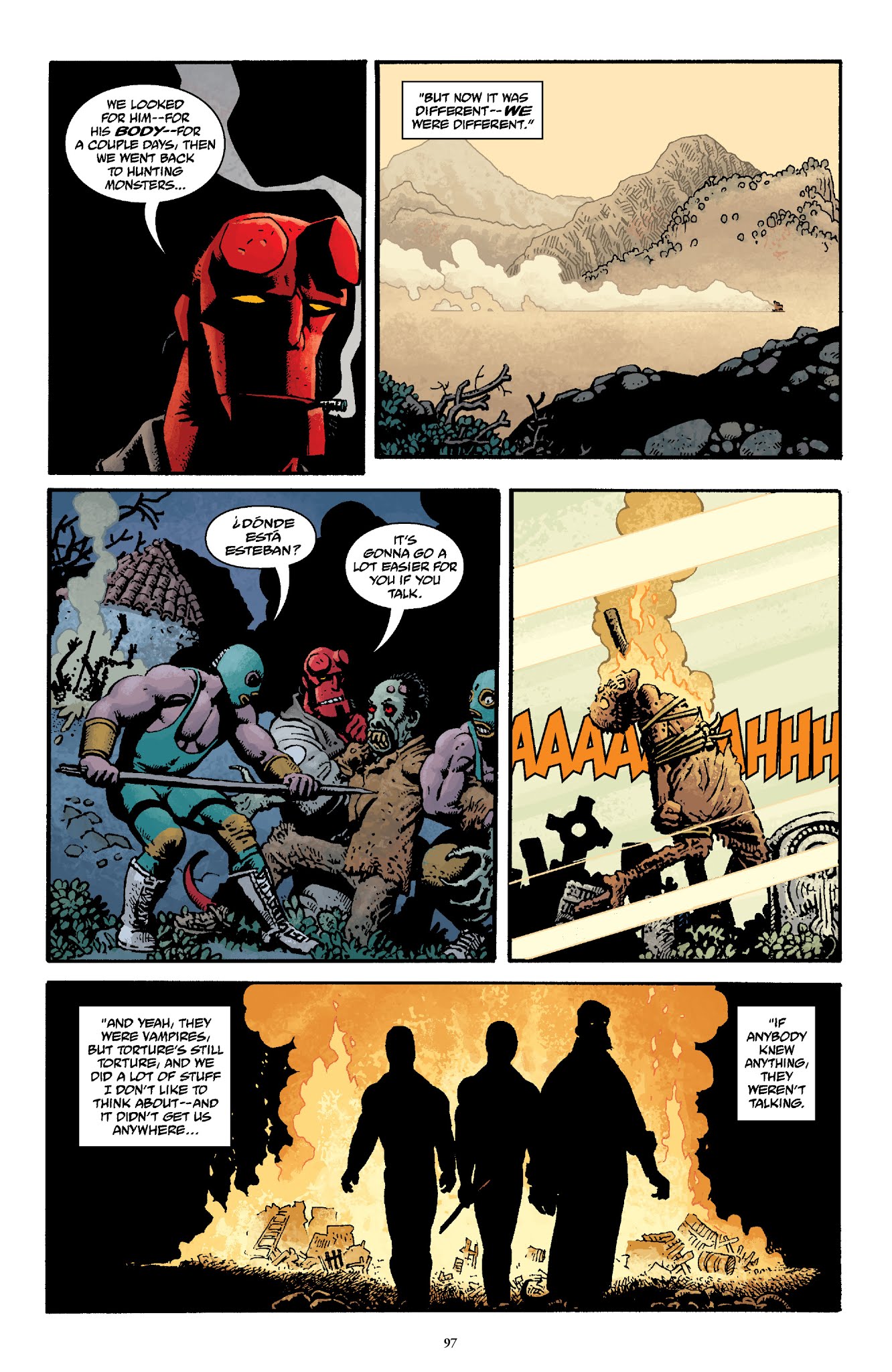 Read online Hellboy The Complete Short Stories comic -  Issue # TPB 1 (Part 1) - 98