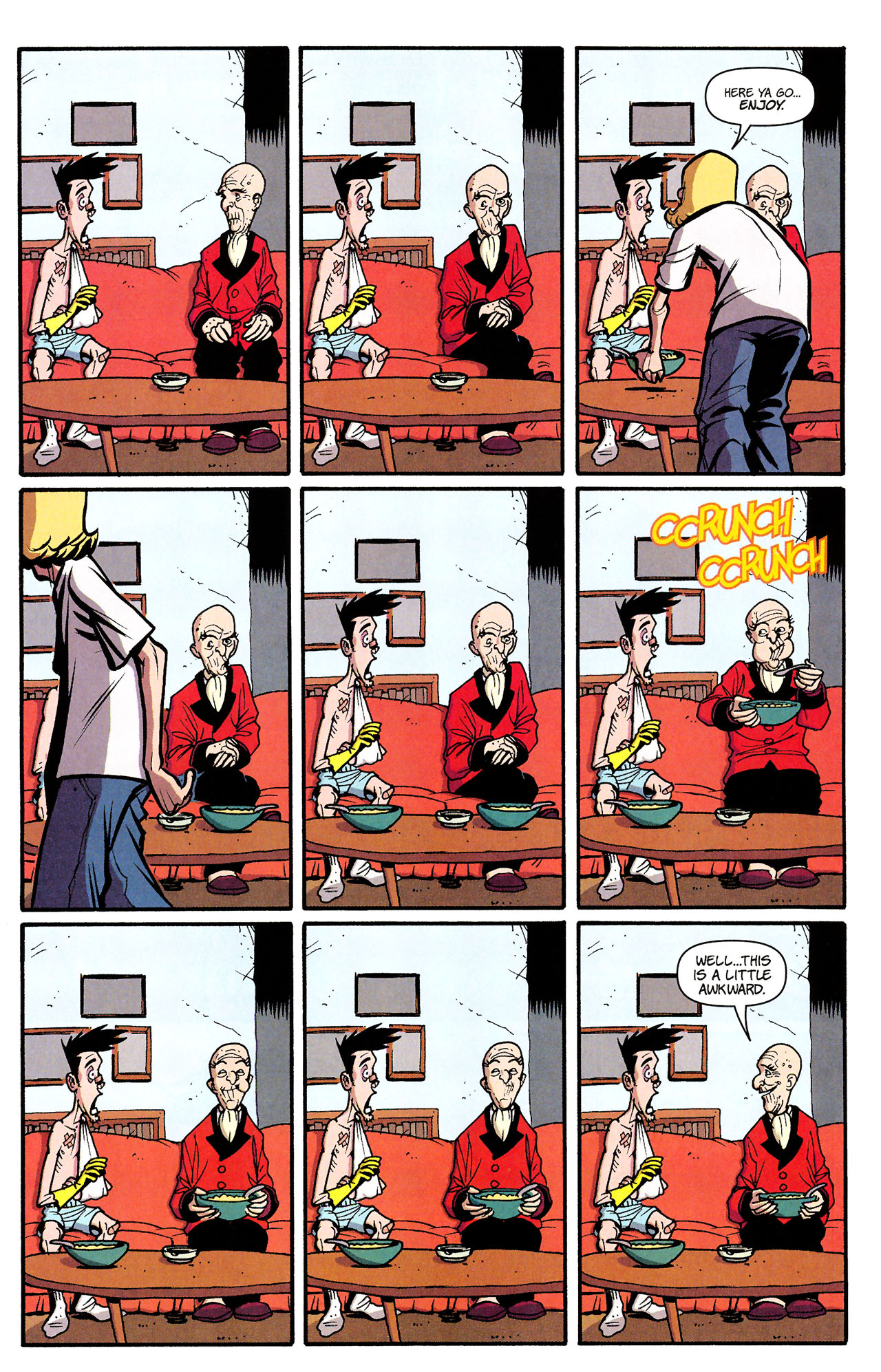 Read online Paul Jenkins' Sidekick comic -  Issue #5 - 3