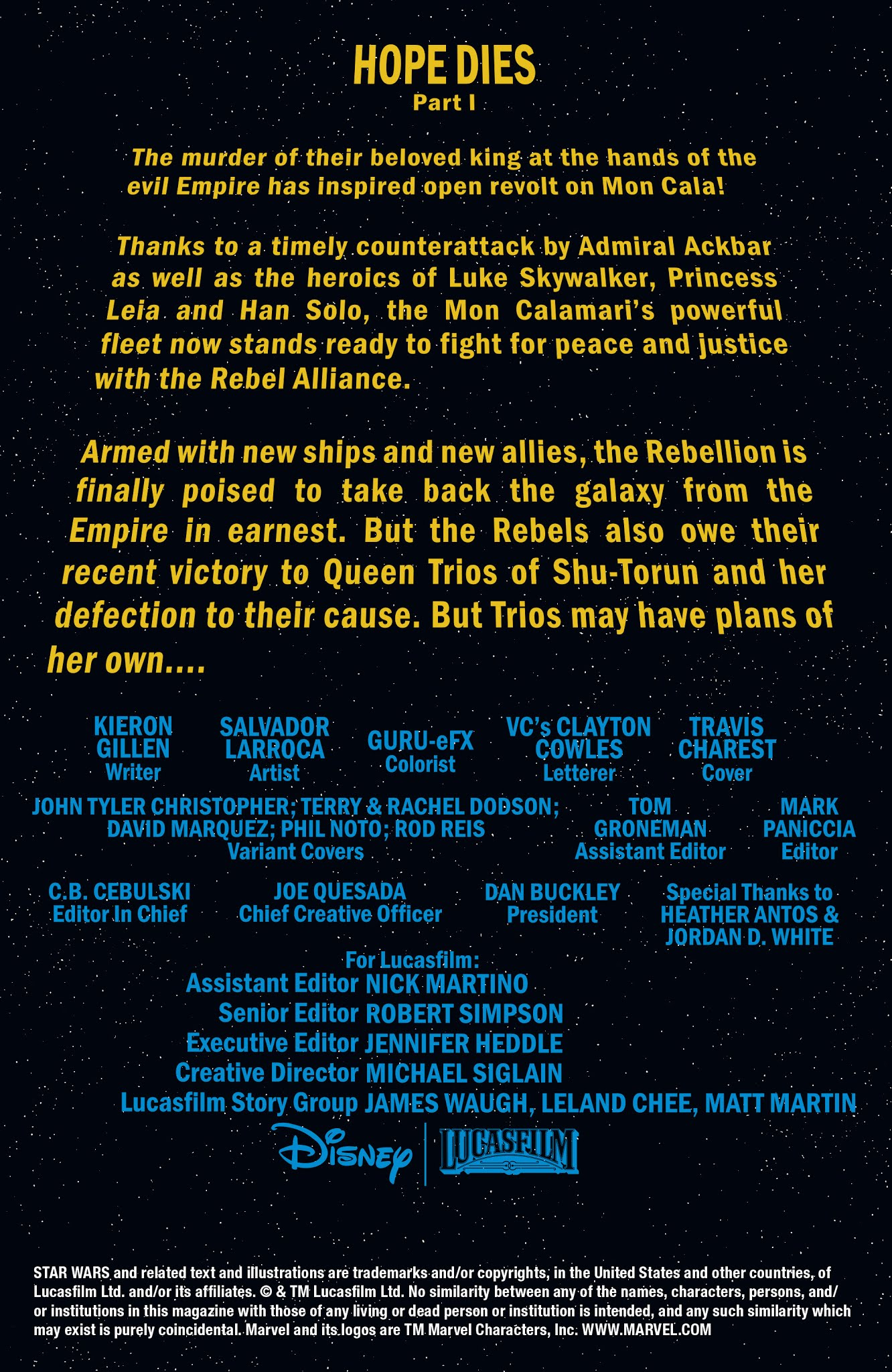 Read online Star Wars (2015) comic -  Issue #50 - 2