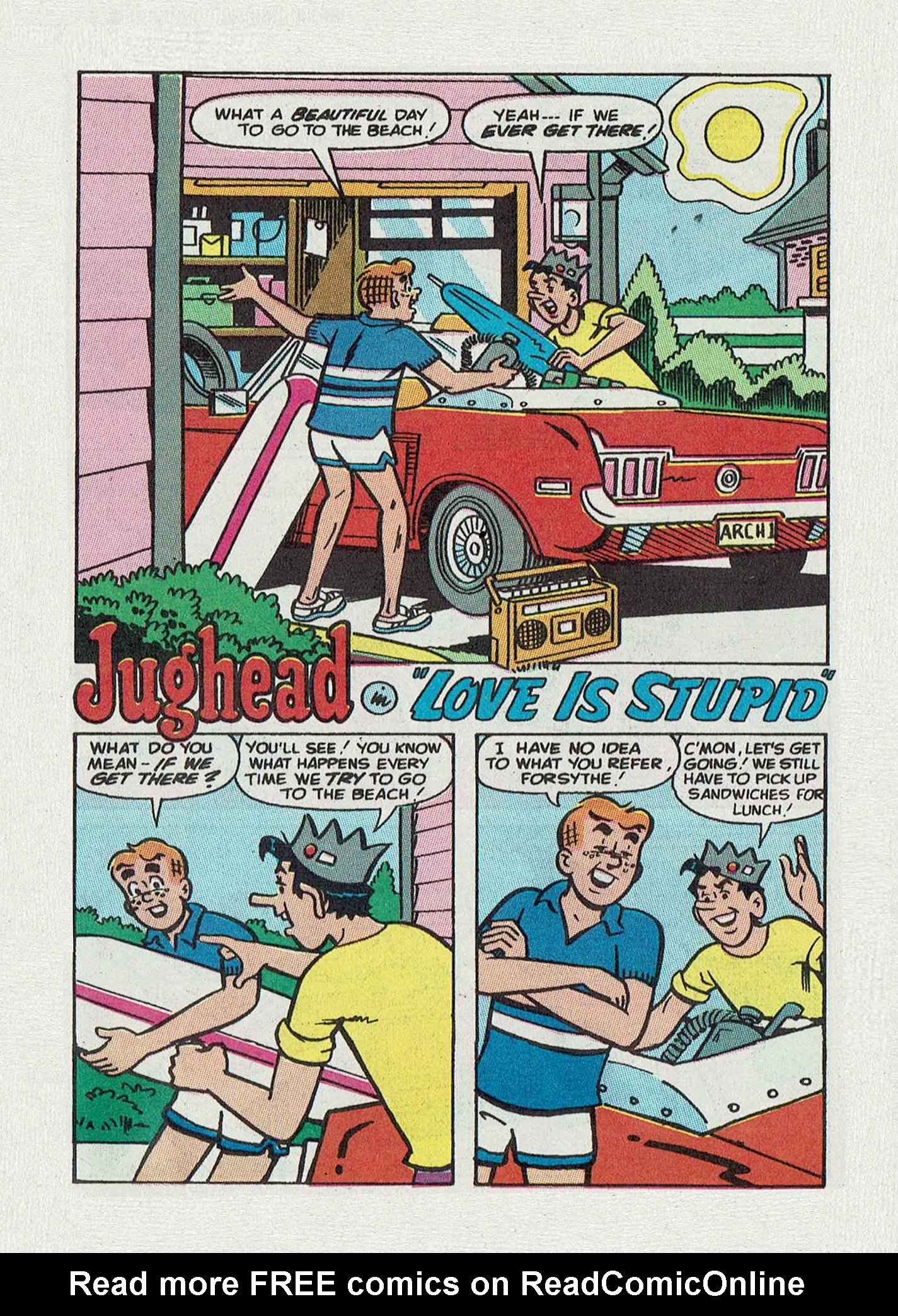 Read online Jughead with Archie Digest Magazine comic -  Issue #112 - 125