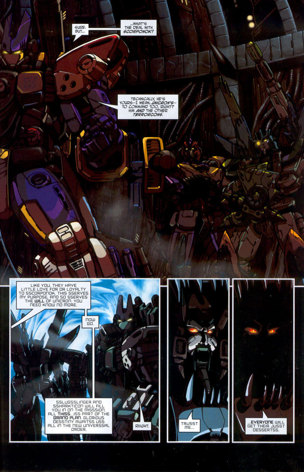 Read online Transformers Energon comic -  Issue #27 - 5