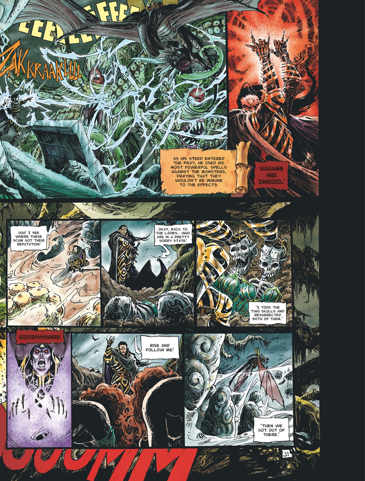 Read online The Black Moon Chronicles comic -  Issue #11 - 35
