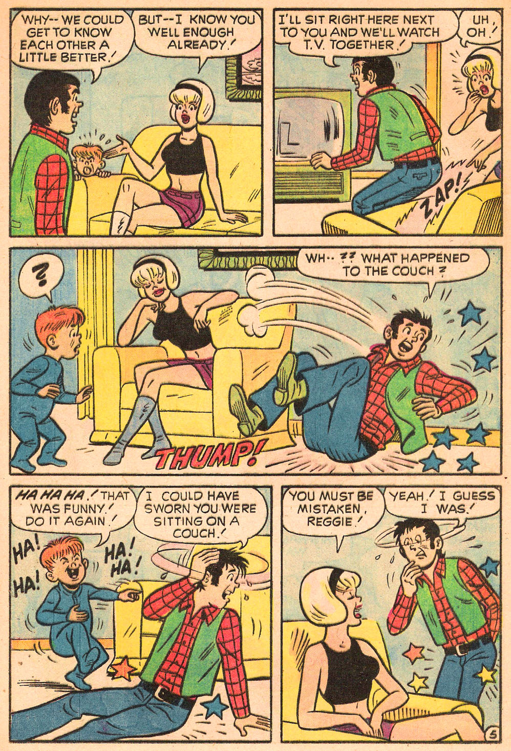 Read online Sabrina The Teenage Witch (1971) comic -  Issue #11 - 13
