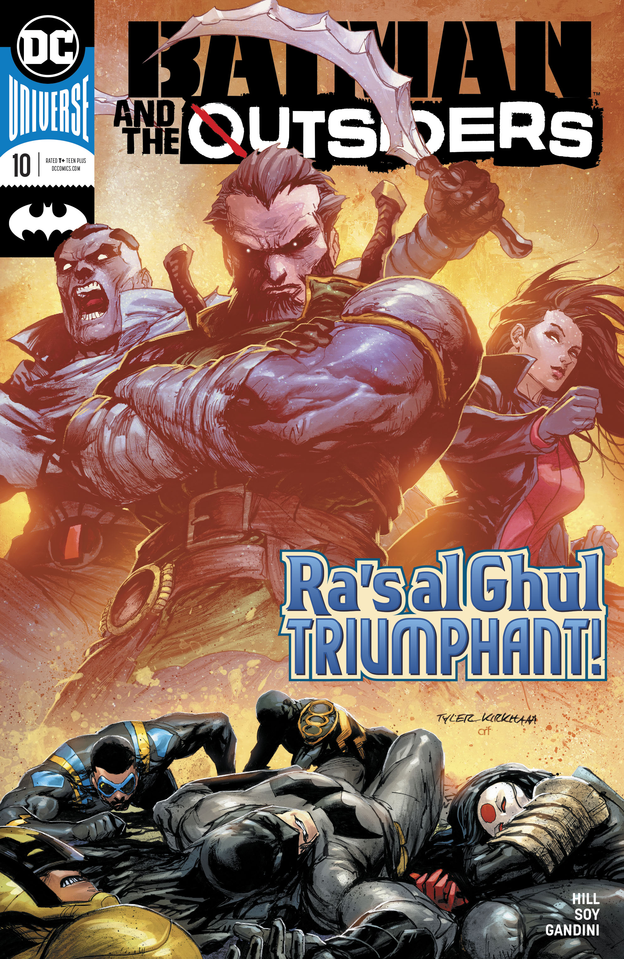 Read online Batman & the Outsiders comic -  Issue #10 - 1