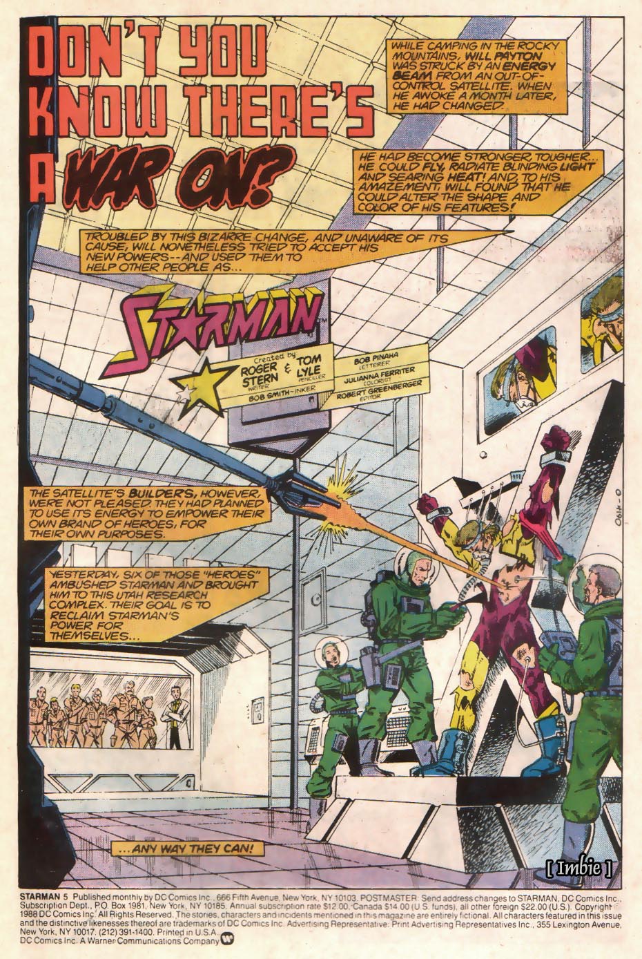 Starman (1988) Issue #5 #5 - English 2