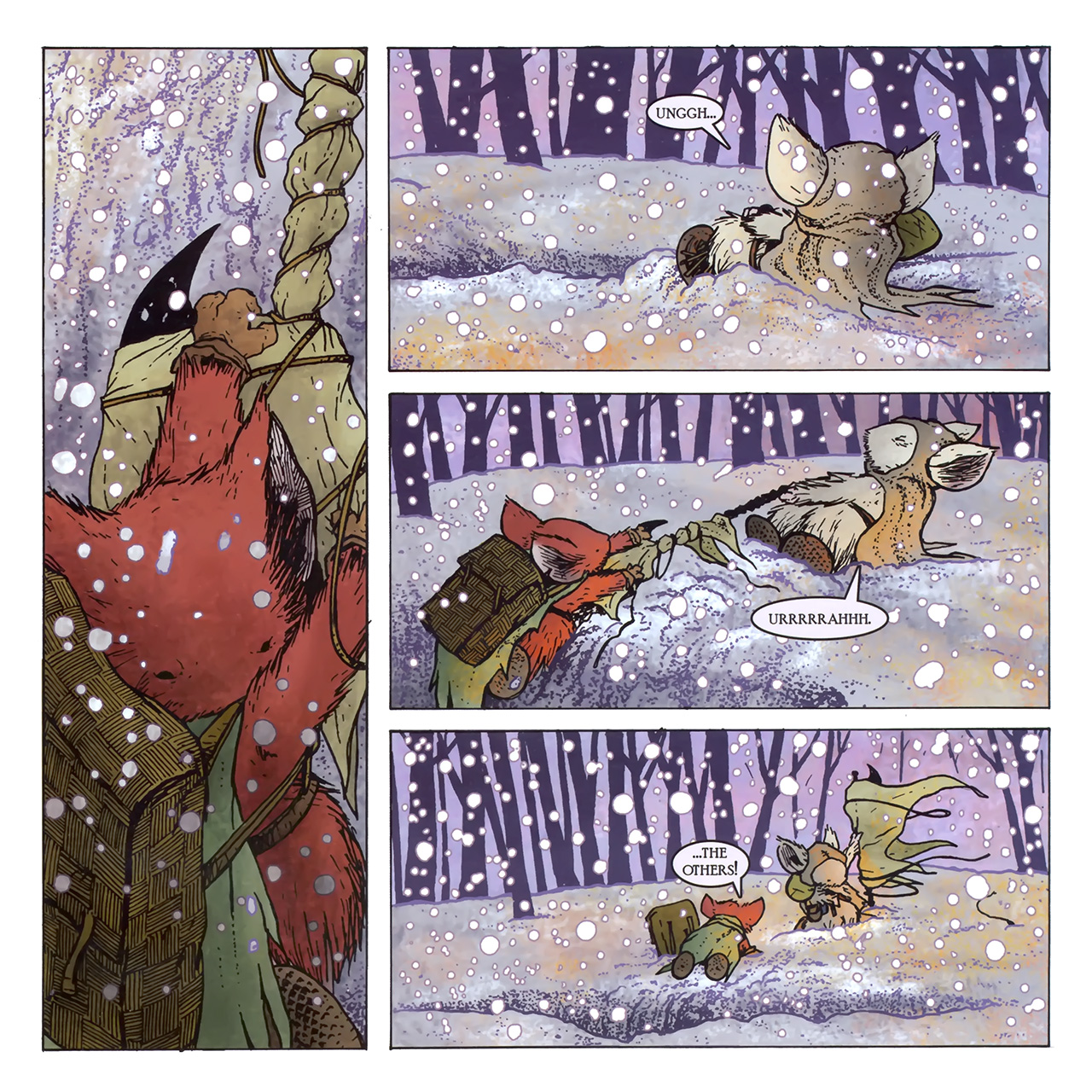 Read online Mouse Guard: Winter 1152 comic -  Issue #2 - 5