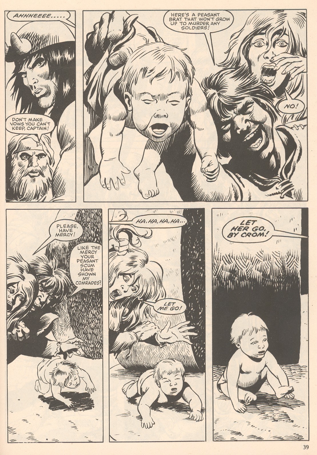 Read online The Savage Sword Of Conan comic -  Issue #105 - 39