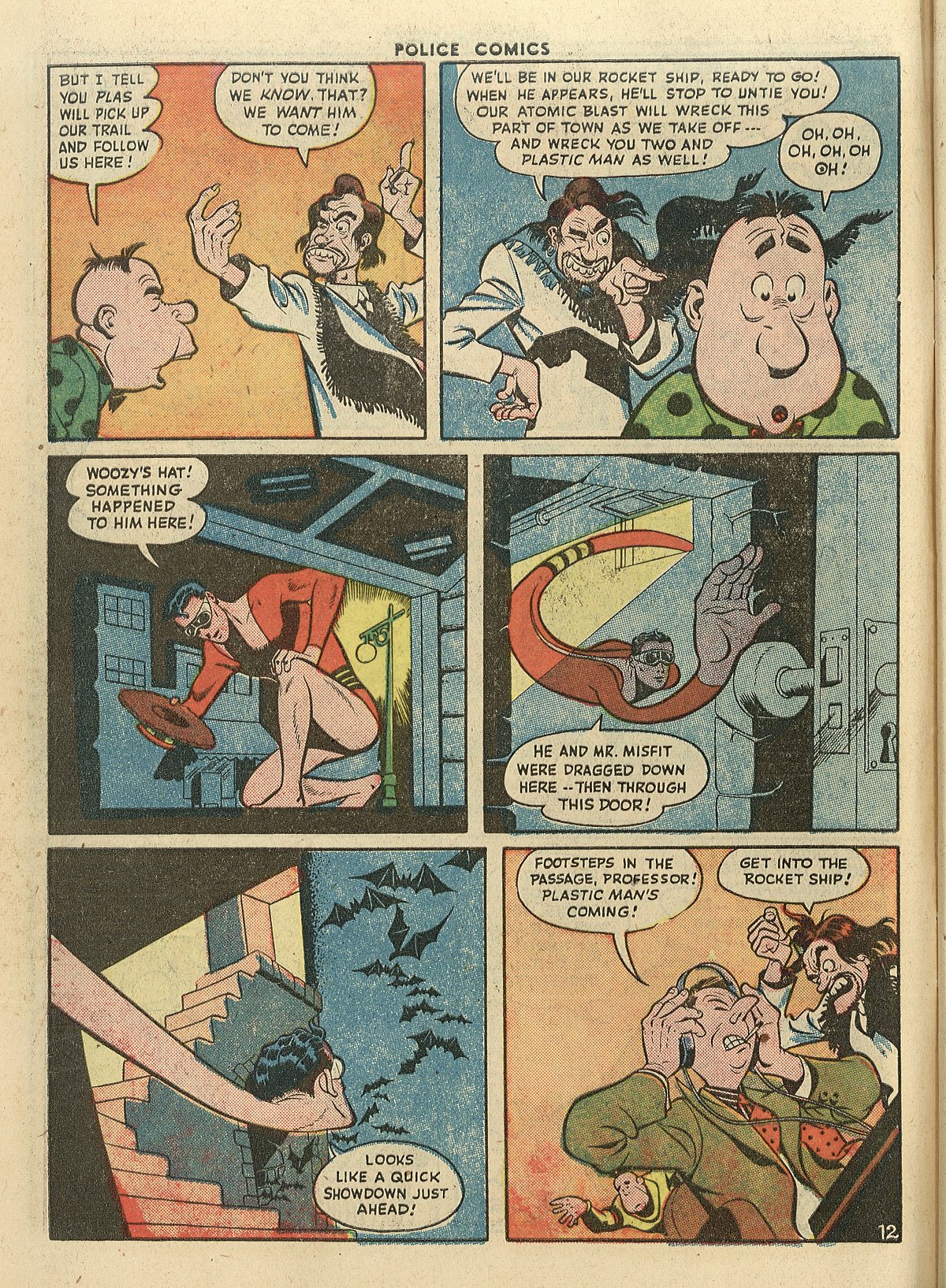Read online Police Comics comic -  Issue #57 - 14