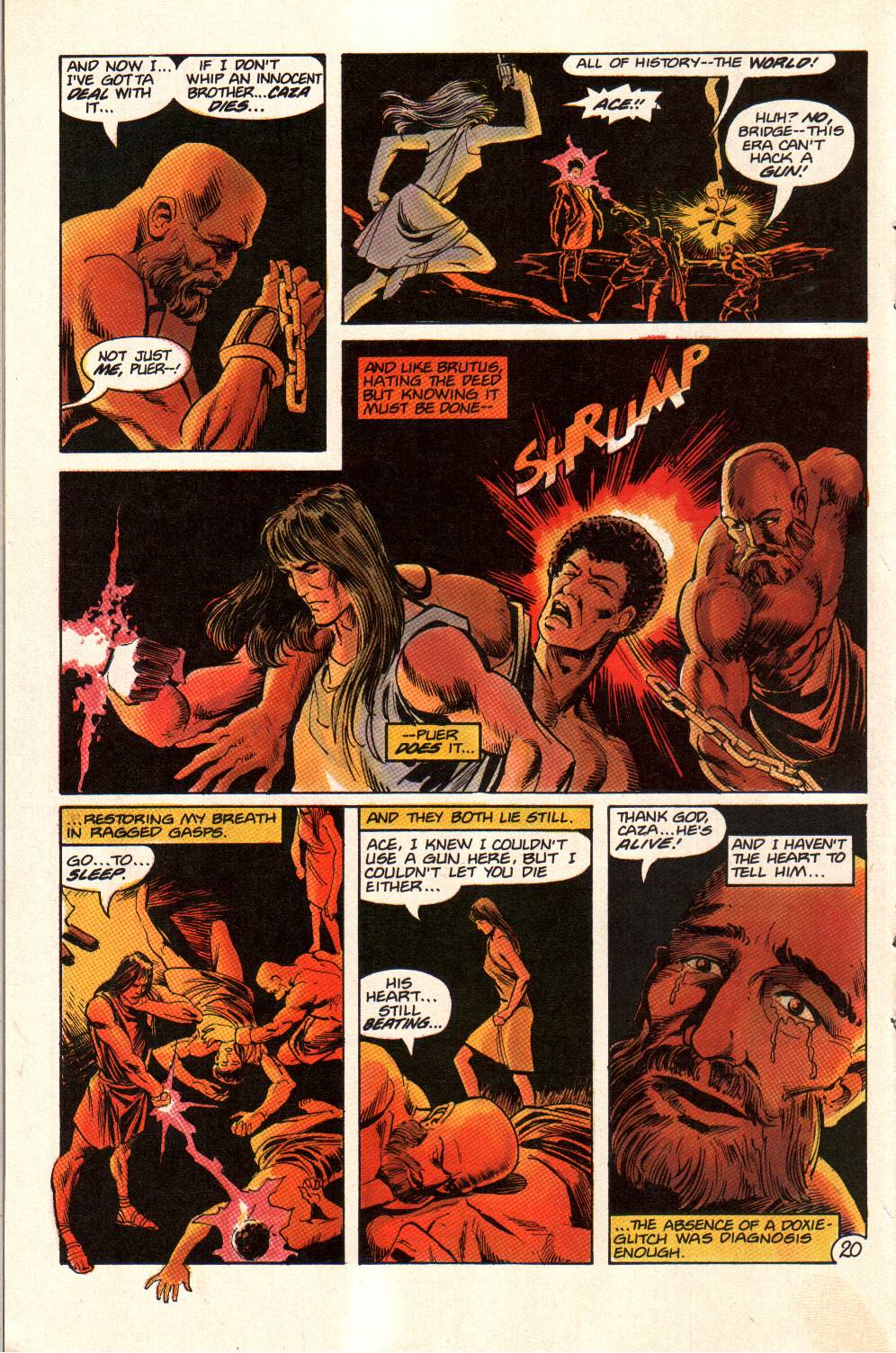 Read online Aztec Ace comic -  Issue #14 - 20