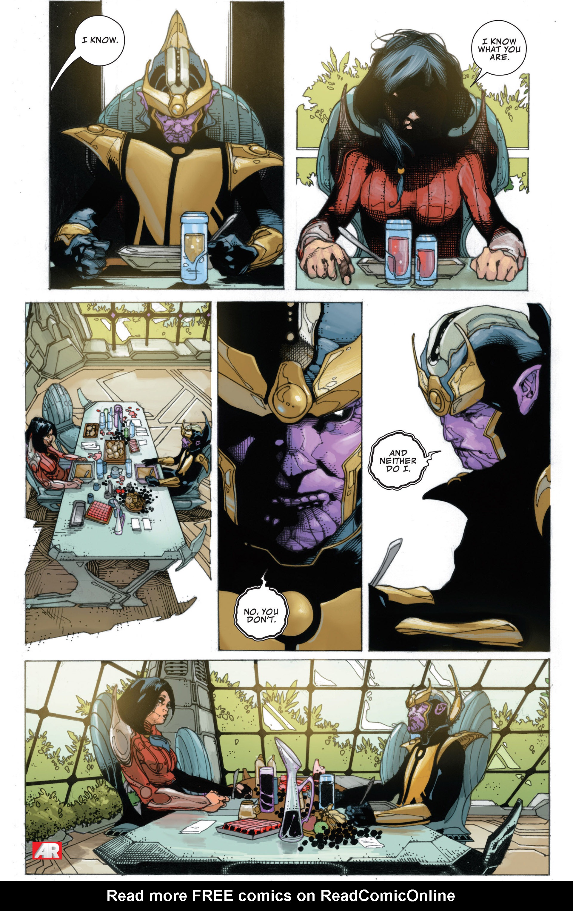 Read online Thanos Rising comic -  Issue #2 - 16