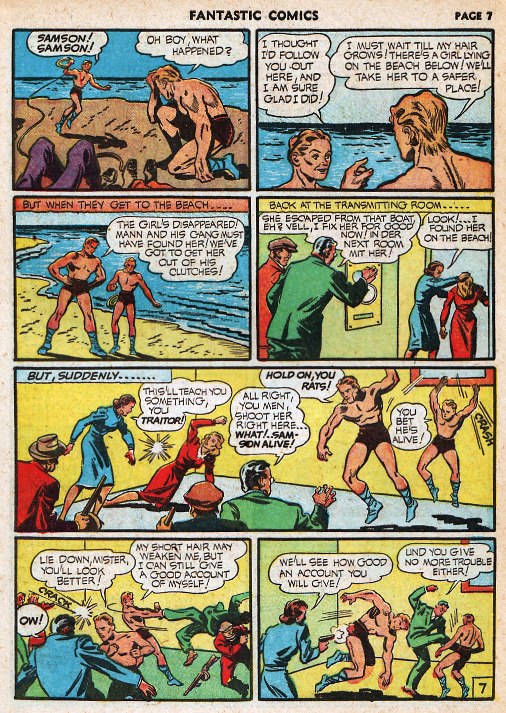 Read online Fantastic Comics comic -  Issue #20 - 8