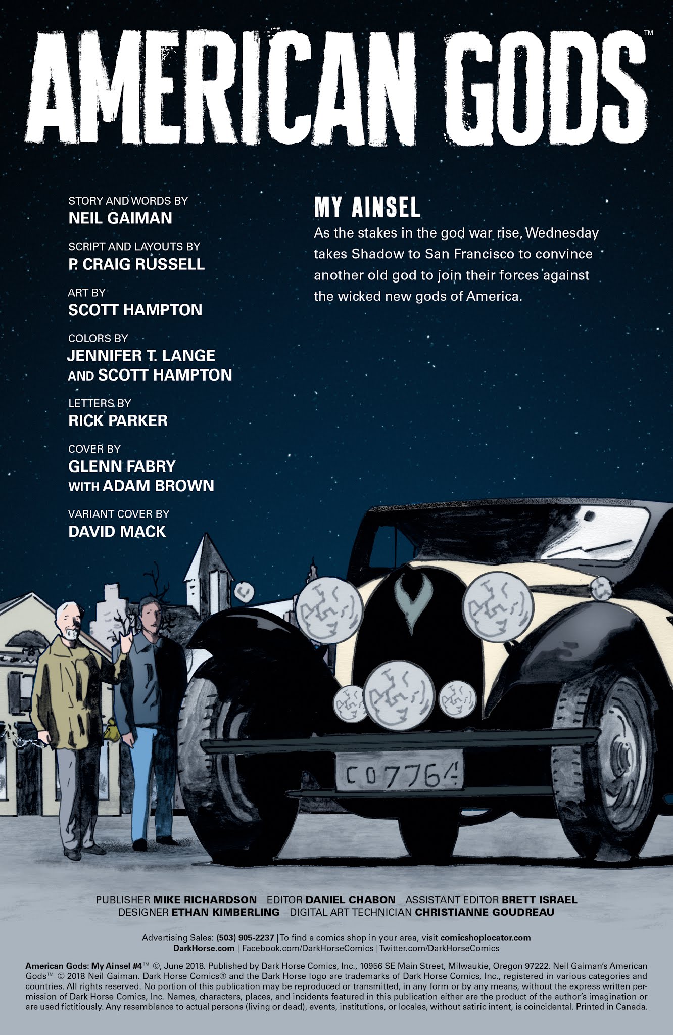 Read online American Gods: My Ainsel comic -  Issue #4 - 2