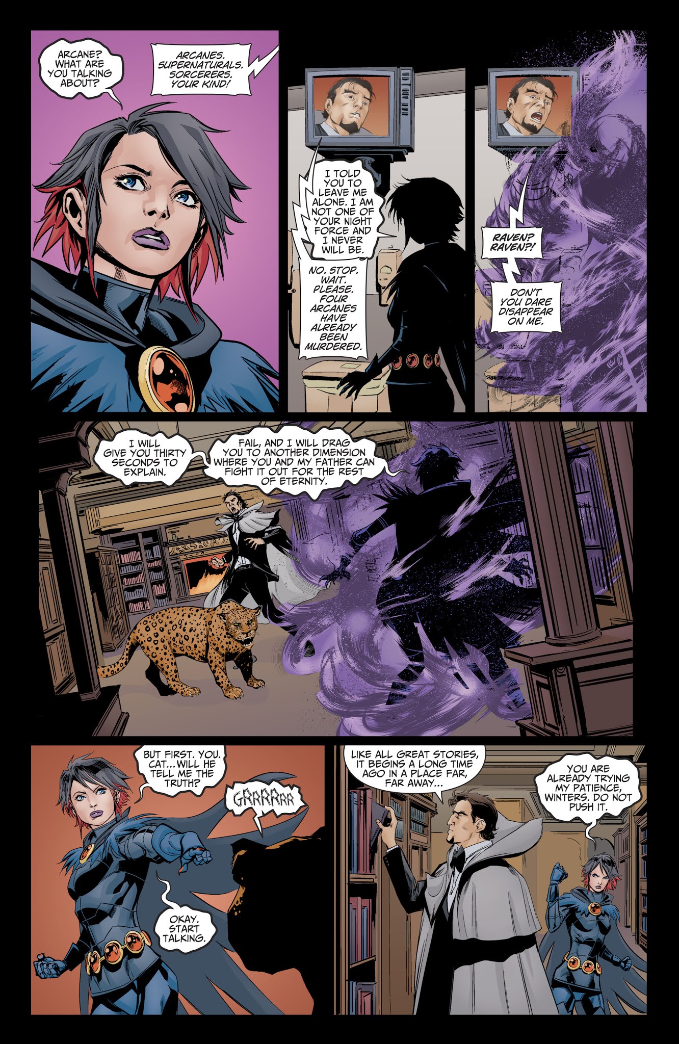 Read online Raven: Daughter of Darkness comic -  Issue #7 - 13