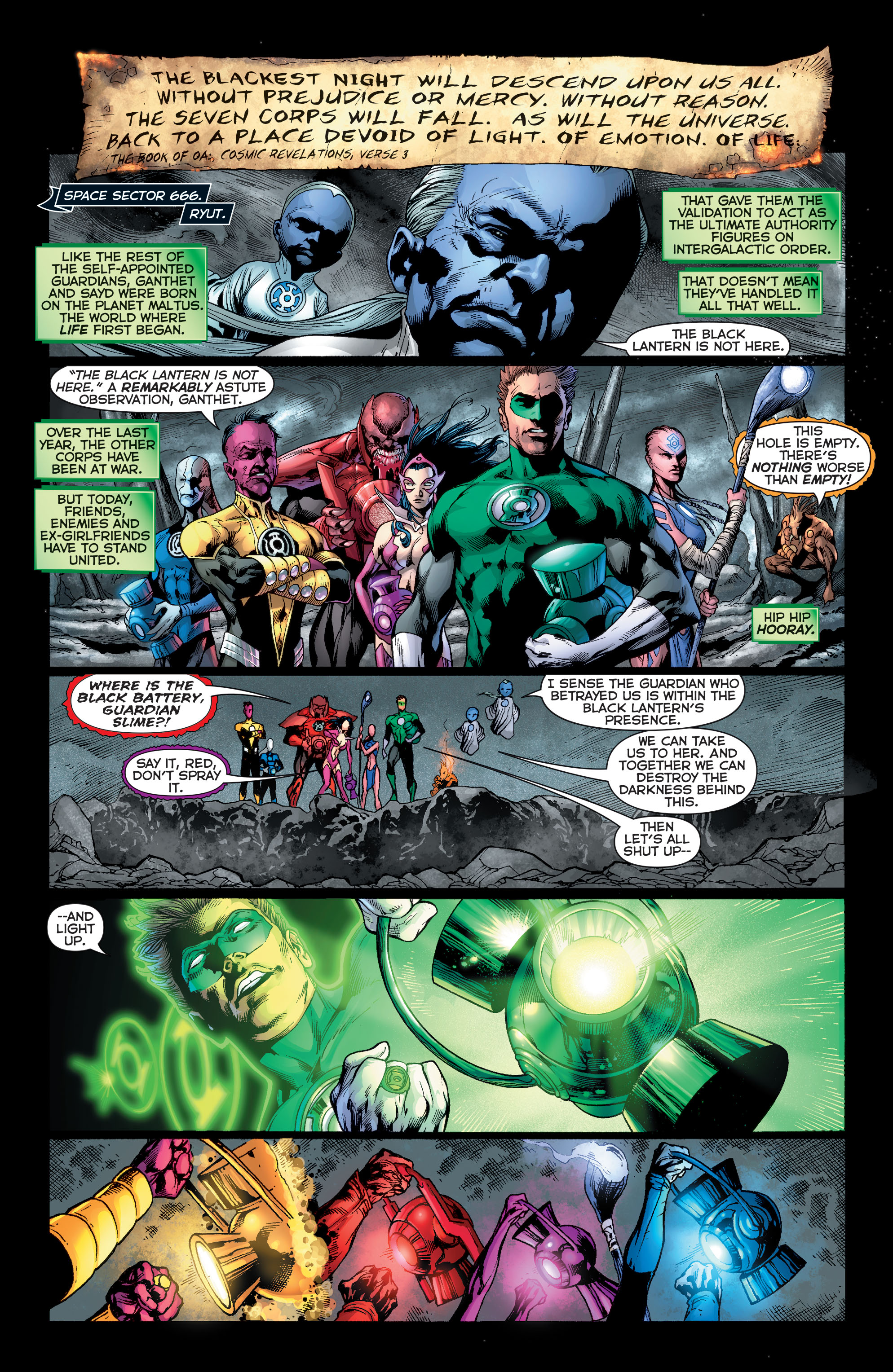 Read online Blackest Night Saga (DC Essential Edition) comic -  Issue # TPB (Part 2) - 64