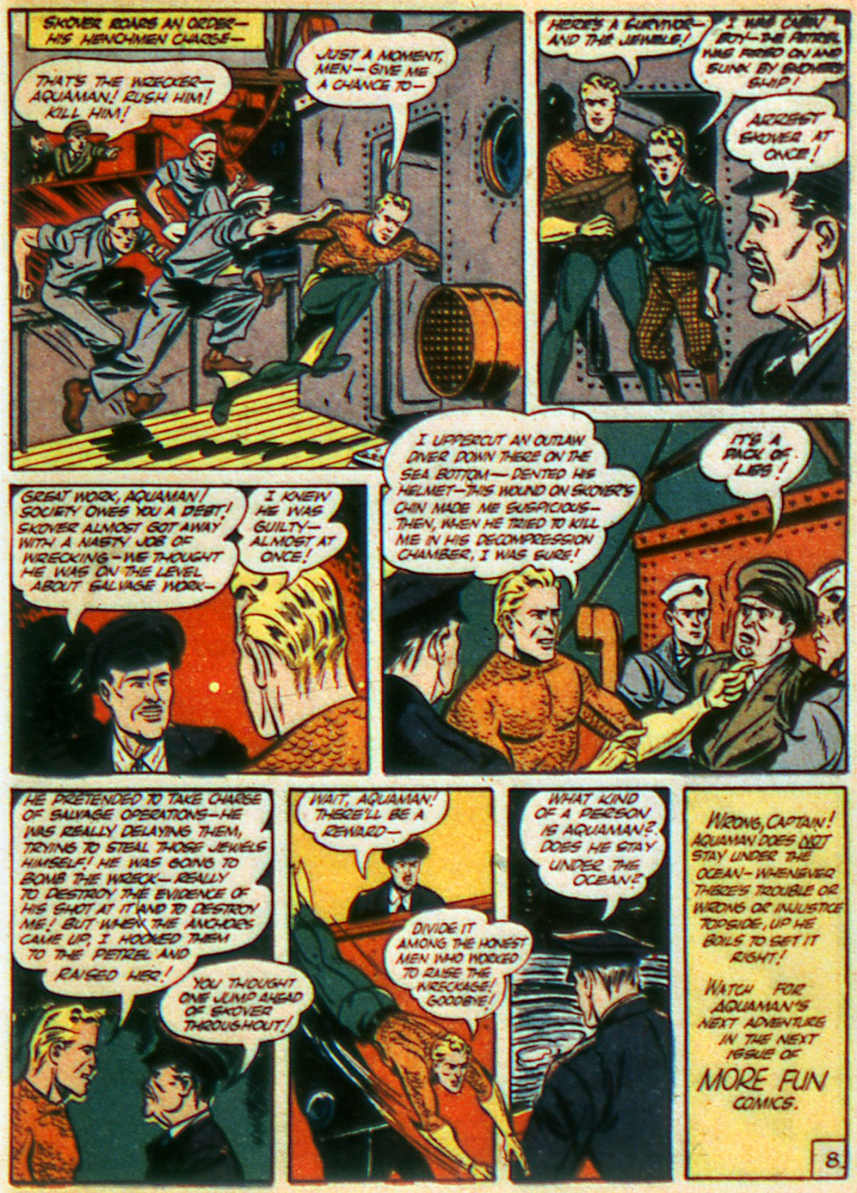 Read online More Fun Comics comic -  Issue #76 - 38