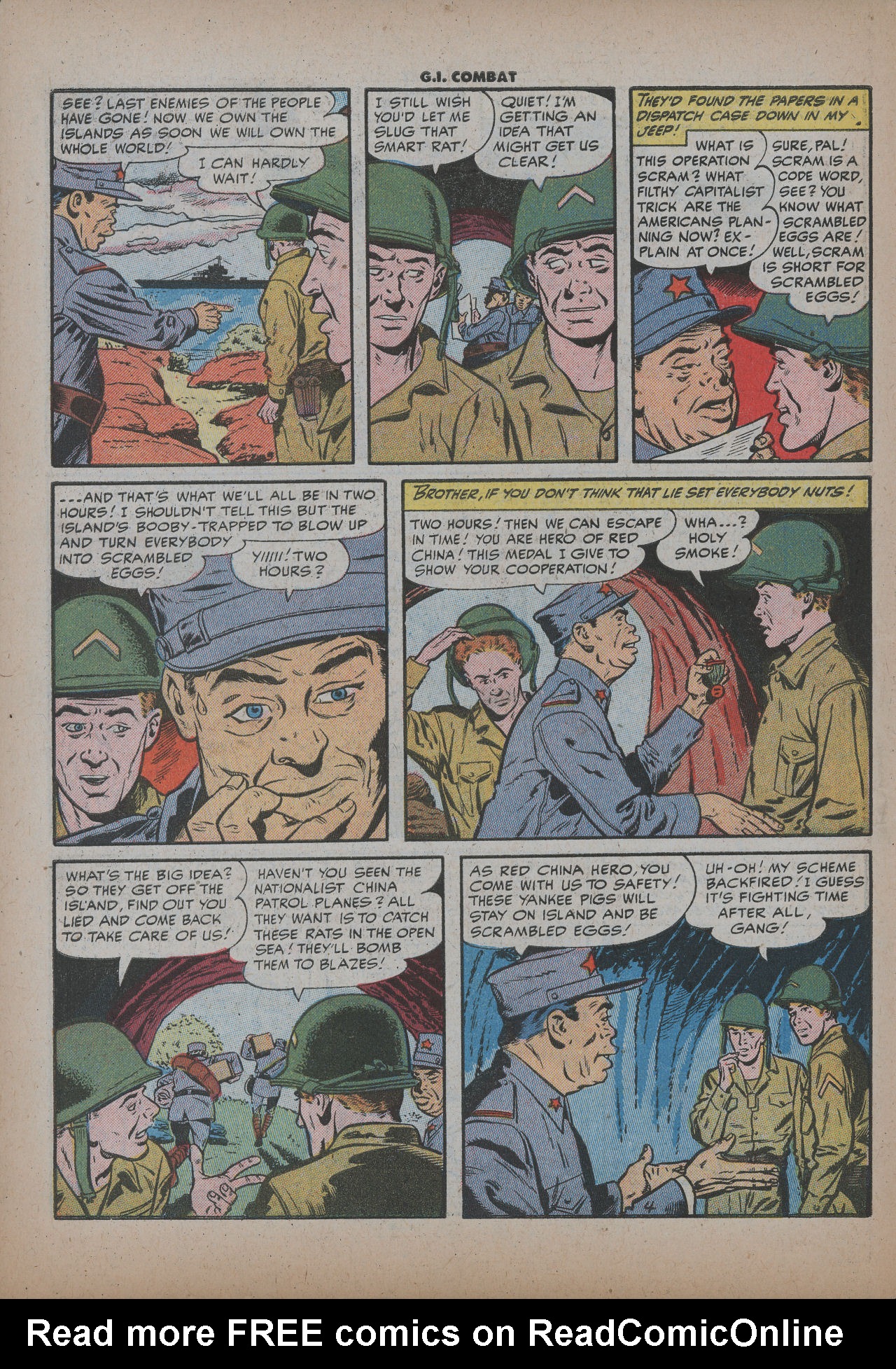 Read online G.I. Combat (1952) comic -  Issue #30 - 30