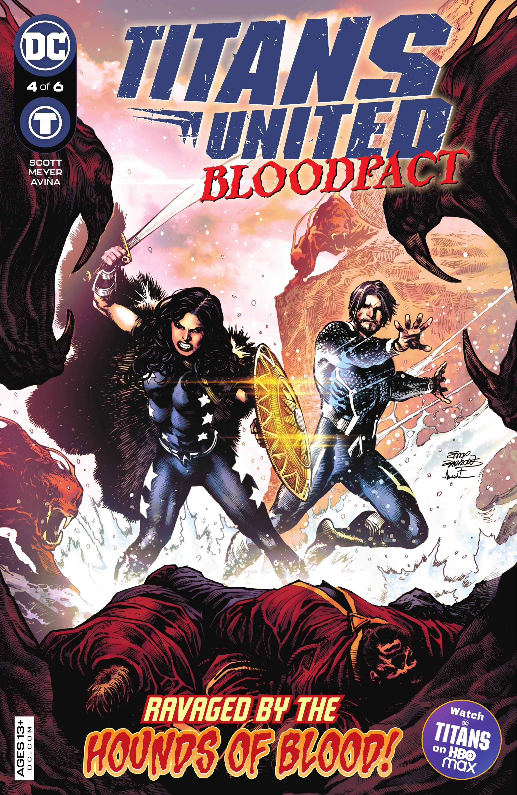 Read online Titans United: Bloodpact comic -  Issue #4 - 1