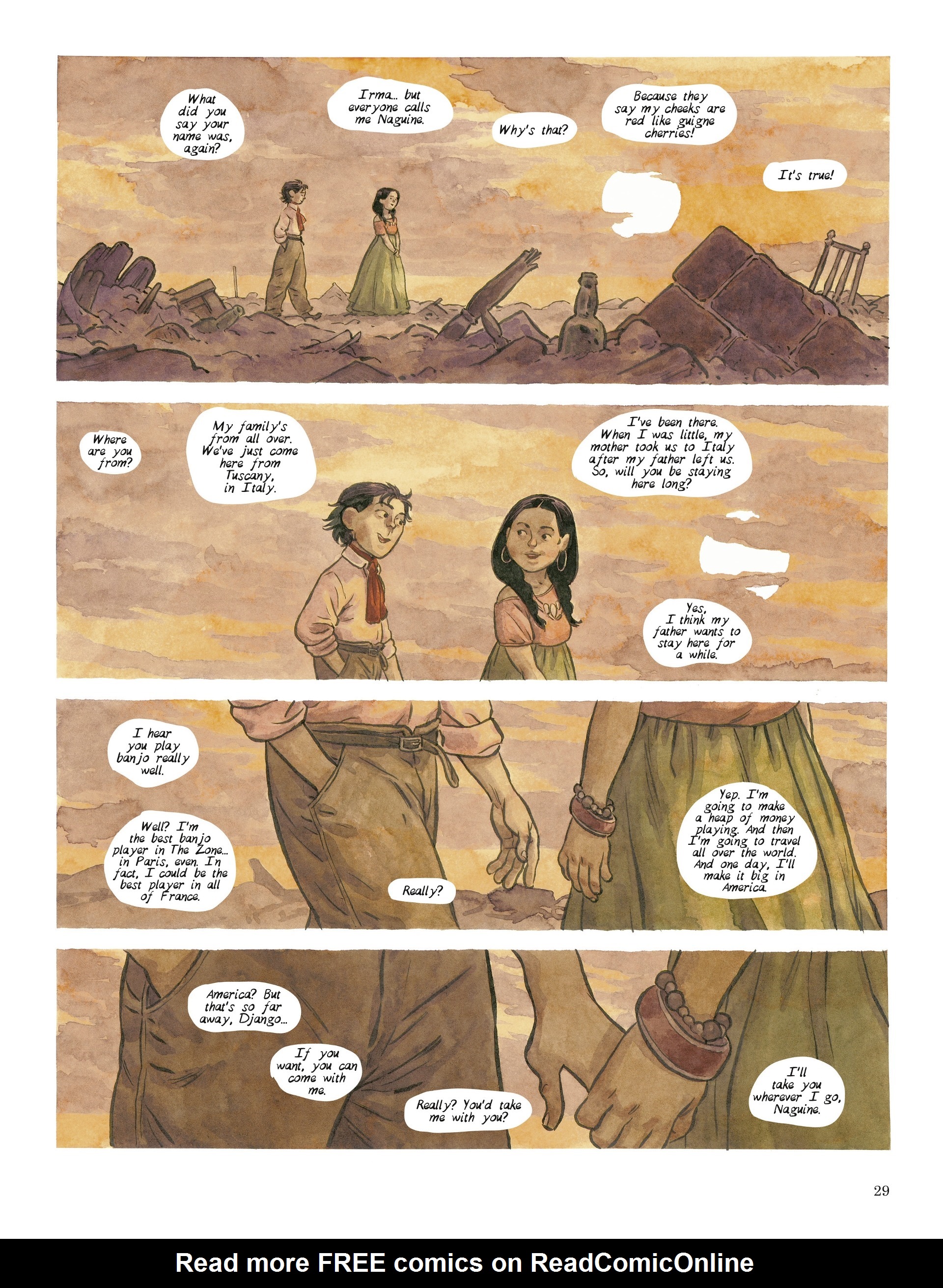 Read online Django: Hand On Fire comic -  Issue # TPB - 29